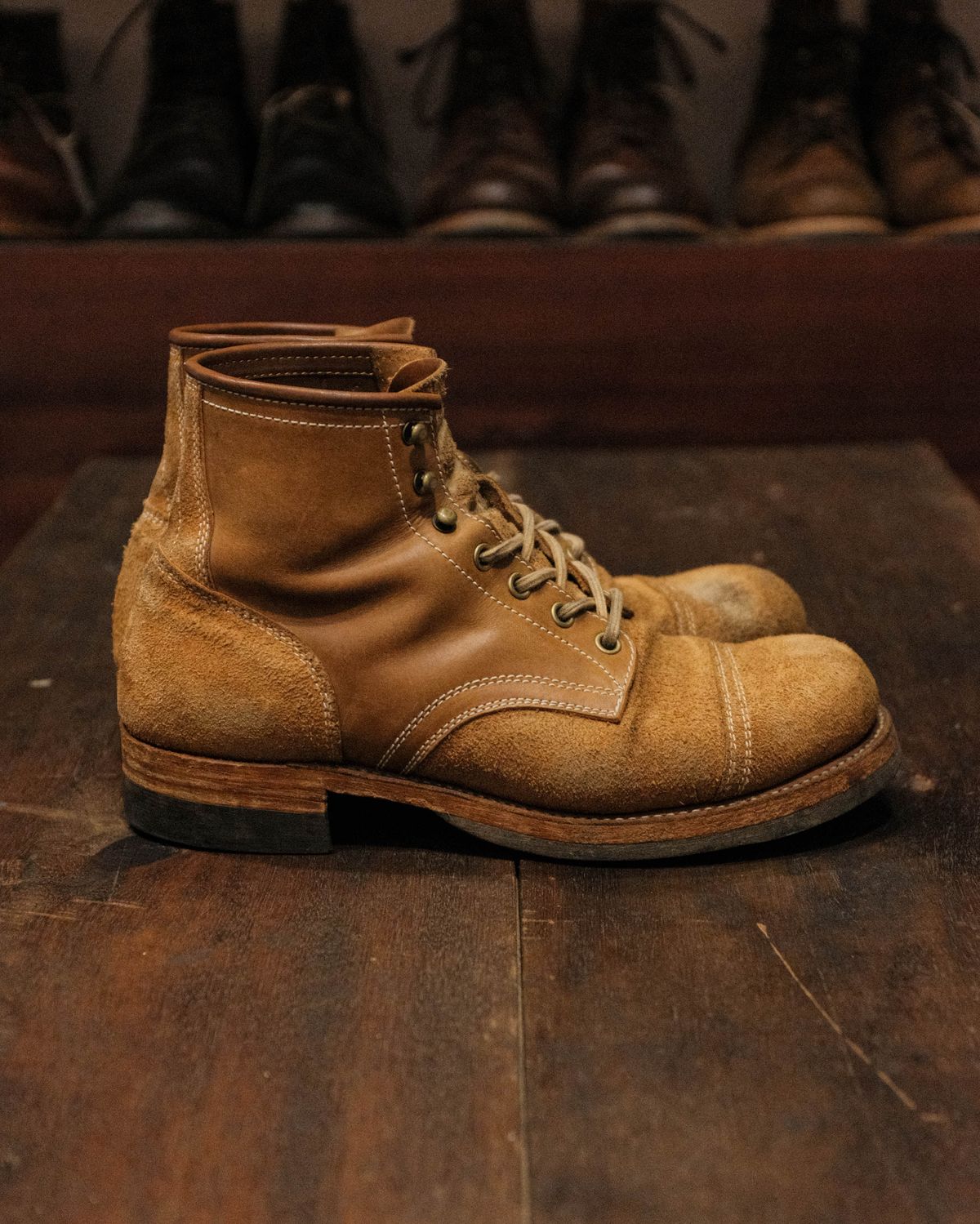 Photo by akito on January 3, 2024 of the Akito Heritage Boots in Unknown Leather.