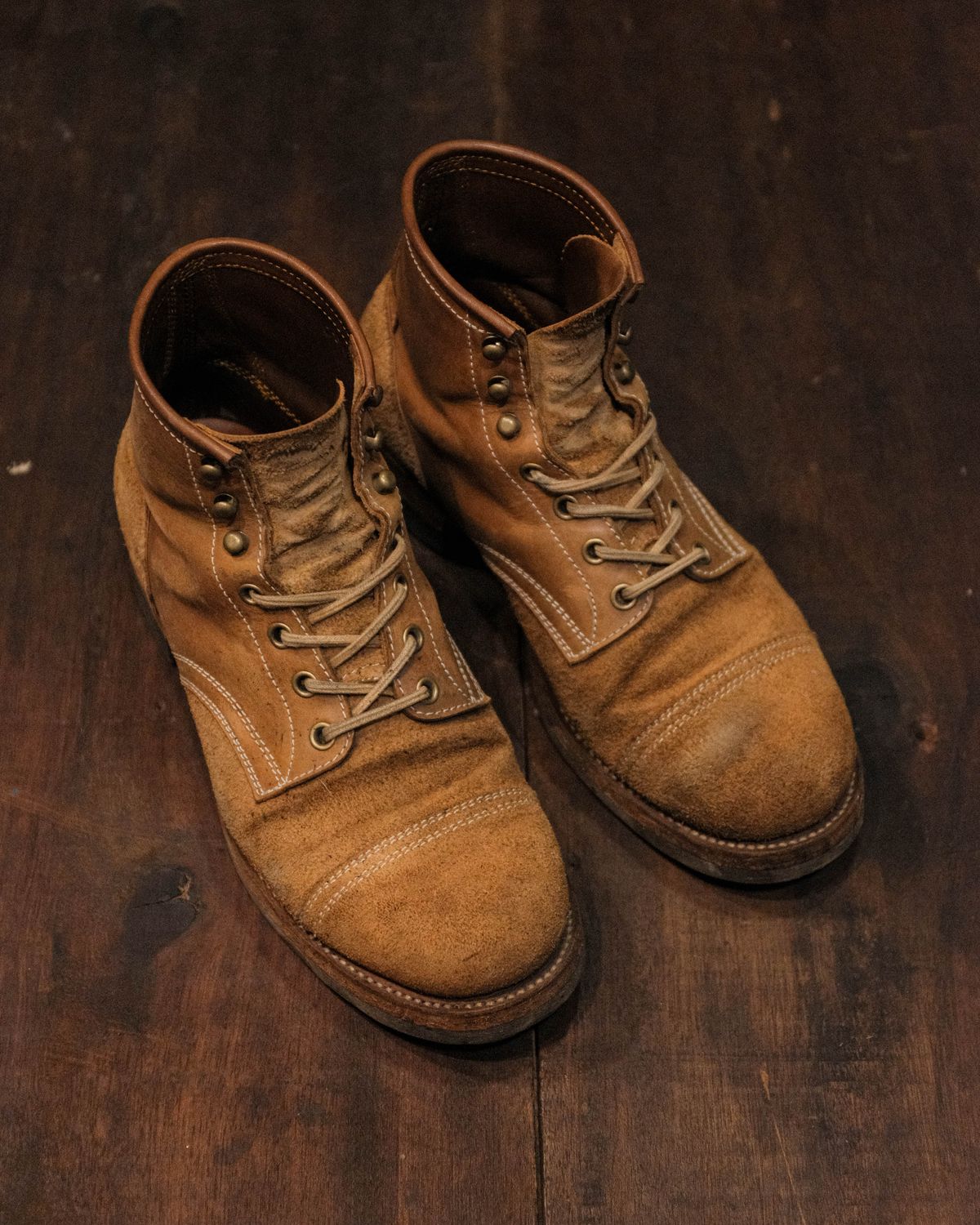 Photo by akito on February 1, 2024 of the Akito Heritage Boots in Unknown Leather.