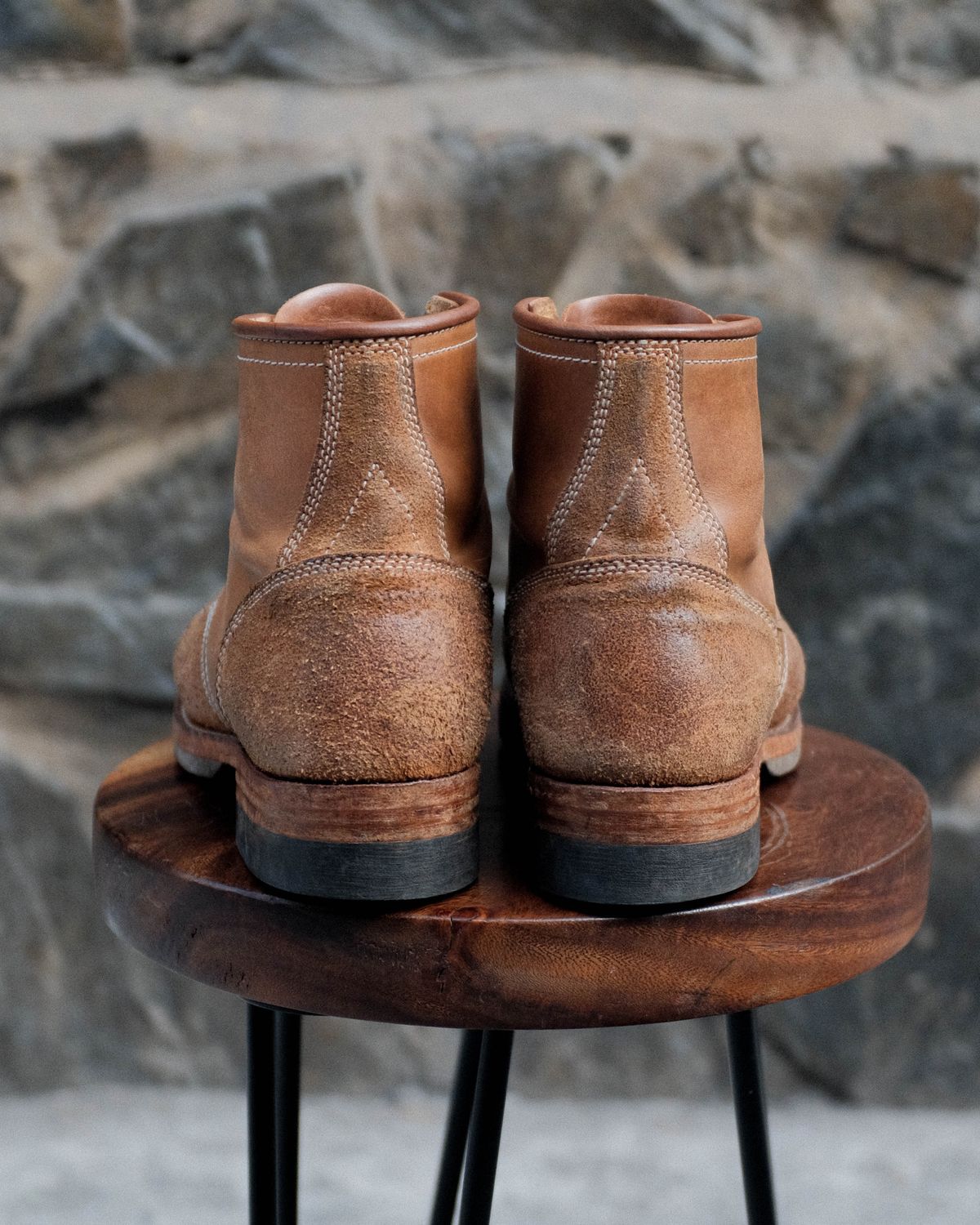 Photo by akito on March 3, 2024 of the Akito Heritage Boots in Unknown Leather.