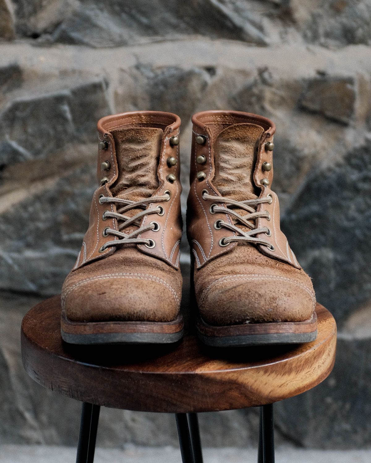 Photo by akito on March 3, 2024 of the Akito Heritage Boots in Unknown Leather.