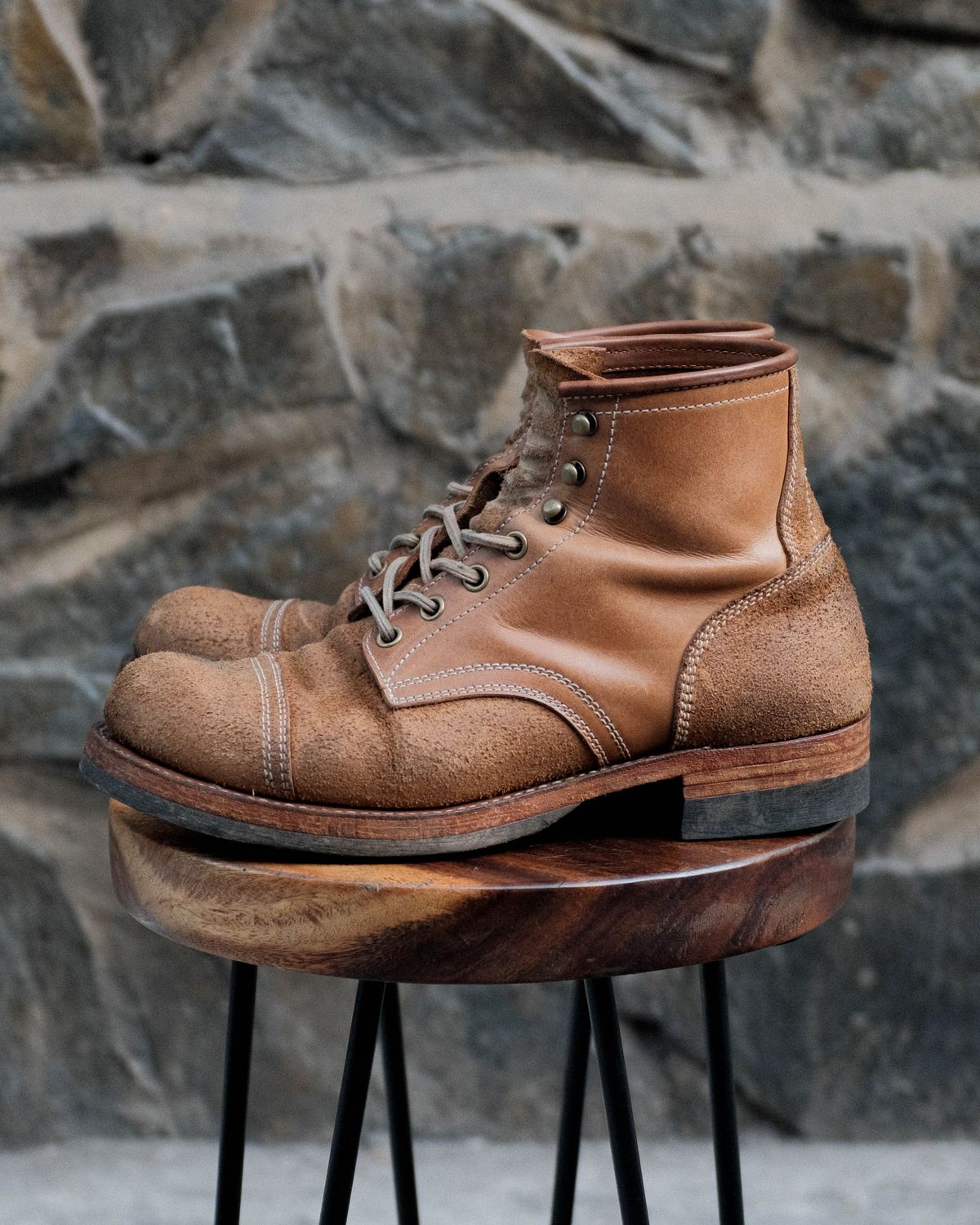 Photo by akito on March 3, 2024 of the Akito Heritage Boots in Unknown Leather.
