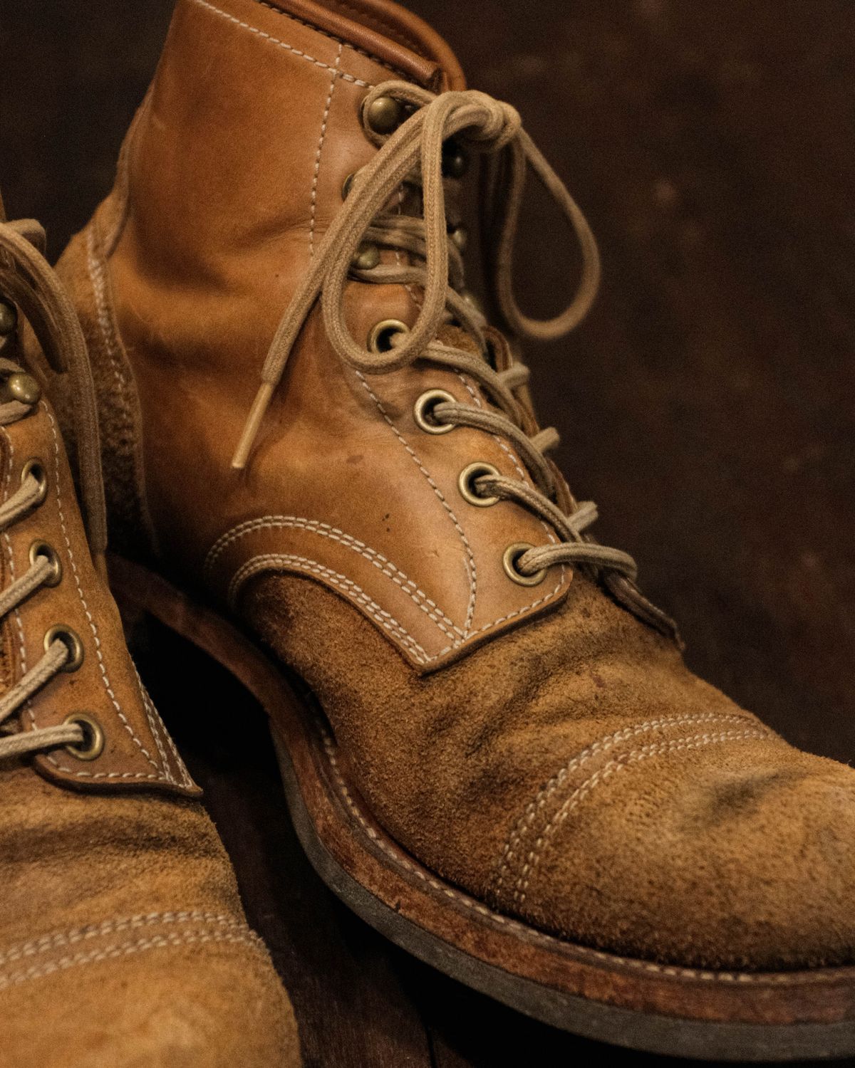 Photo by akito on April 2, 2024 of the Akito Heritage Boots in Unknown Leather.
