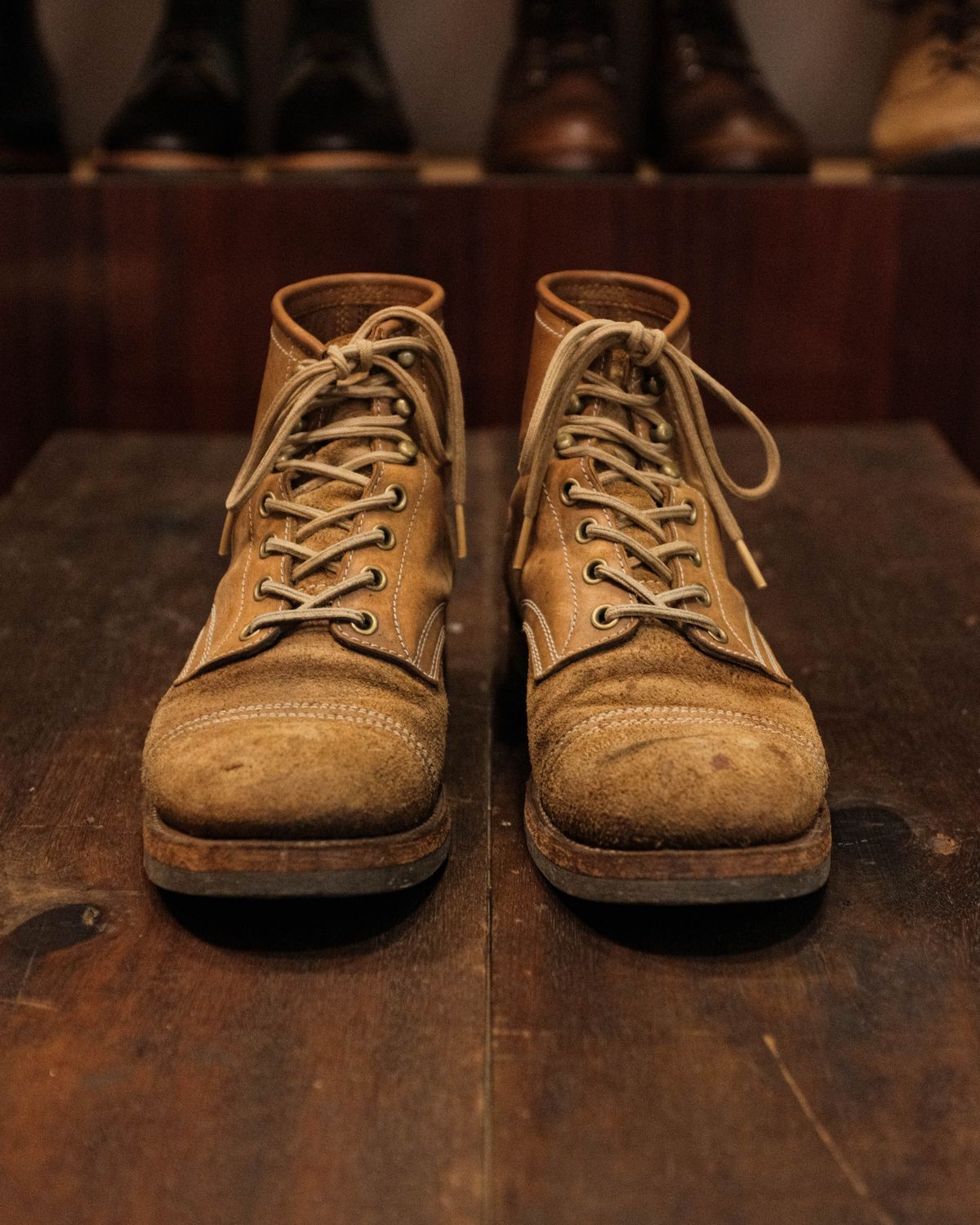 Photo by akito on April 2, 2024 of the Akito Heritage Boots in Unknown Leather.