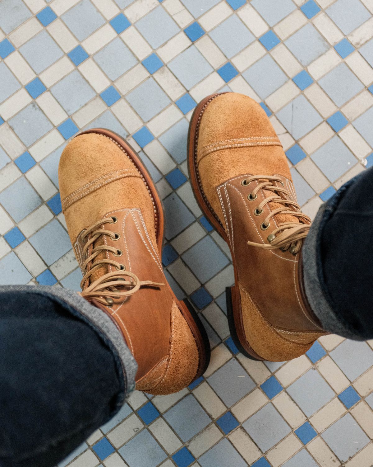 Photo by akito on October 1, 2023 of the Akito Heritage Boots in Unknown Leather.