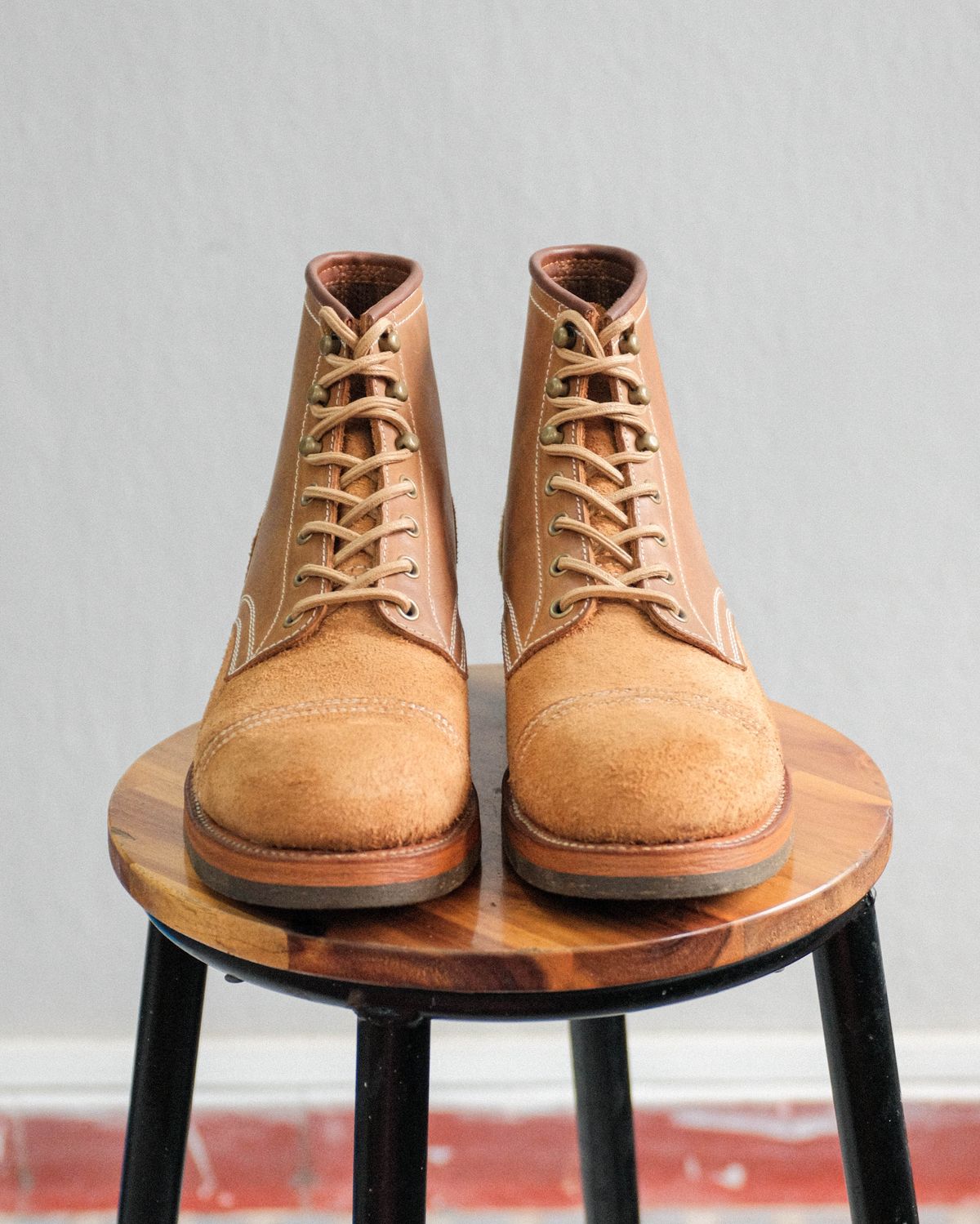 Photo by akito on October 1, 2023 of the Akito Heritage Boots in Unknown Leather.