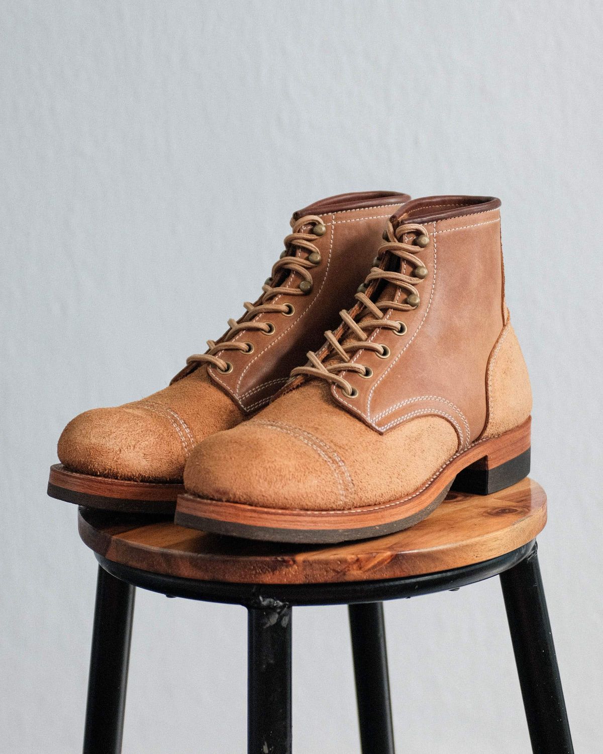 Photo by akito on October 1, 2023 of the Akito Heritage Boots in Unknown Leather.