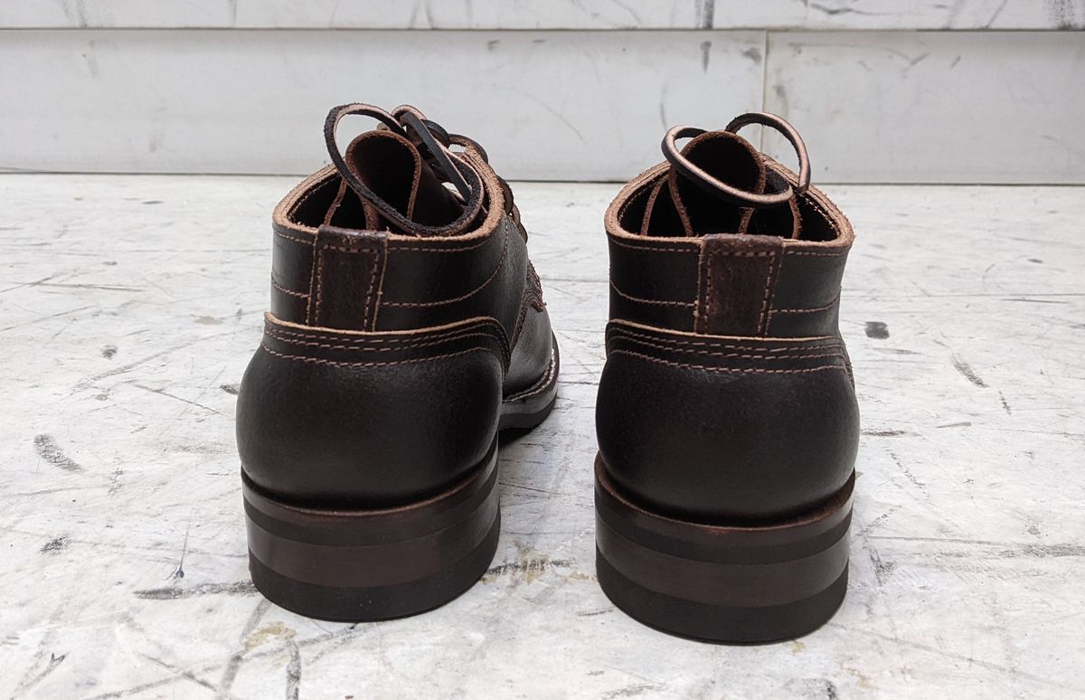 Photo by DonDiego on November 8, 2022 of the Nicks Comstock in Horween Brown Waxed Flesh.