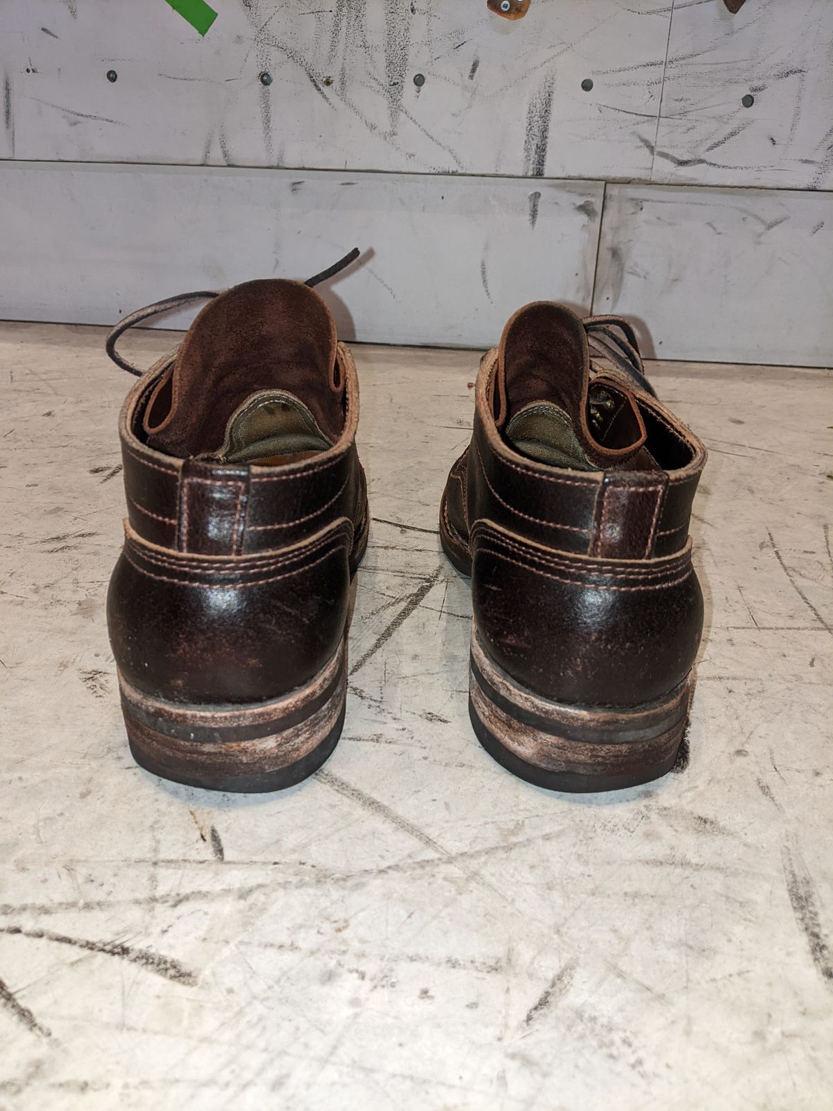 Photo by DonDiego on March 6, 2023 of the Nicks Comstock in Horween Brown Waxed Flesh.