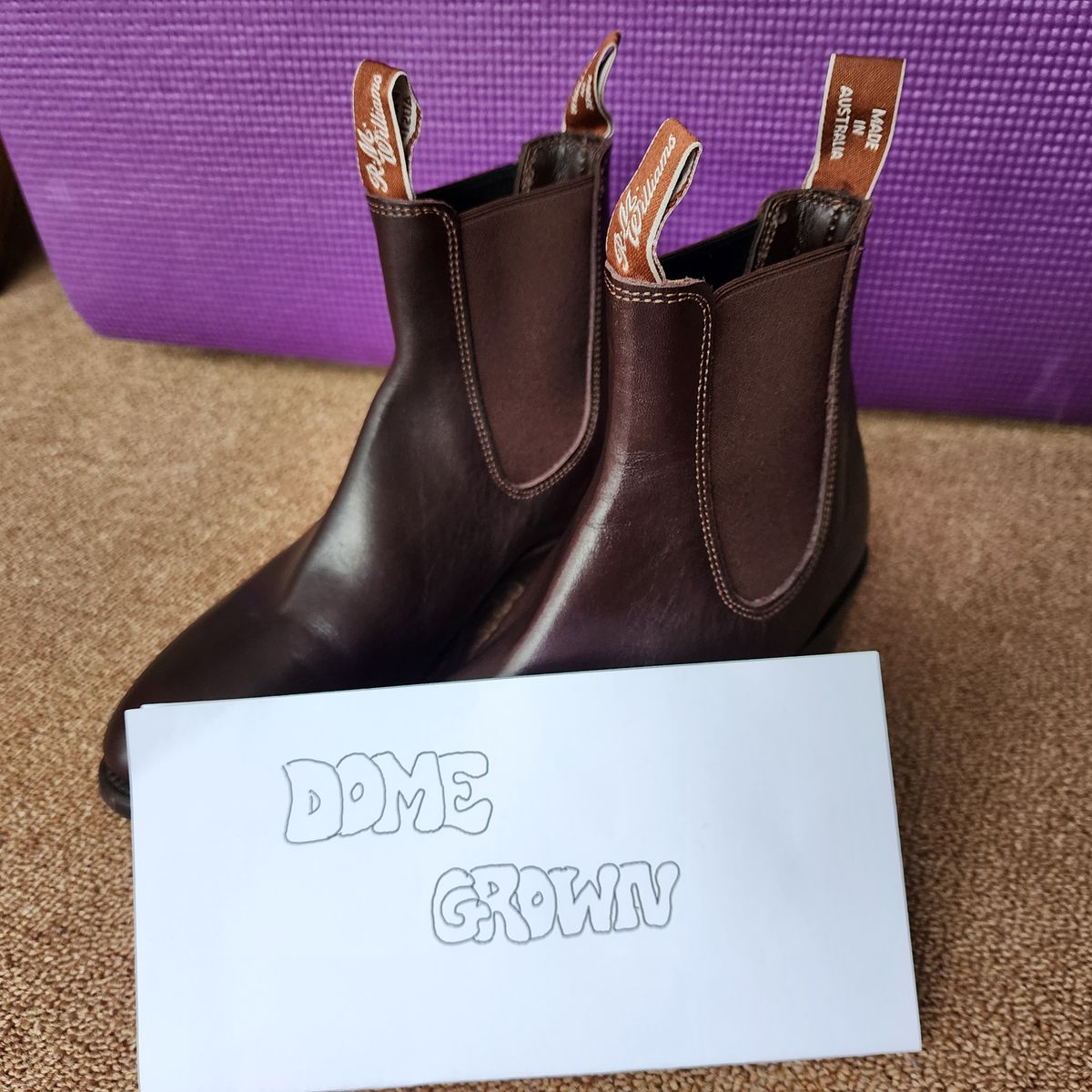Photo by Littlewood555 on November 4, 2023 of the R.M. Williams Lady Yearling Boot in Chestnut Yearling.