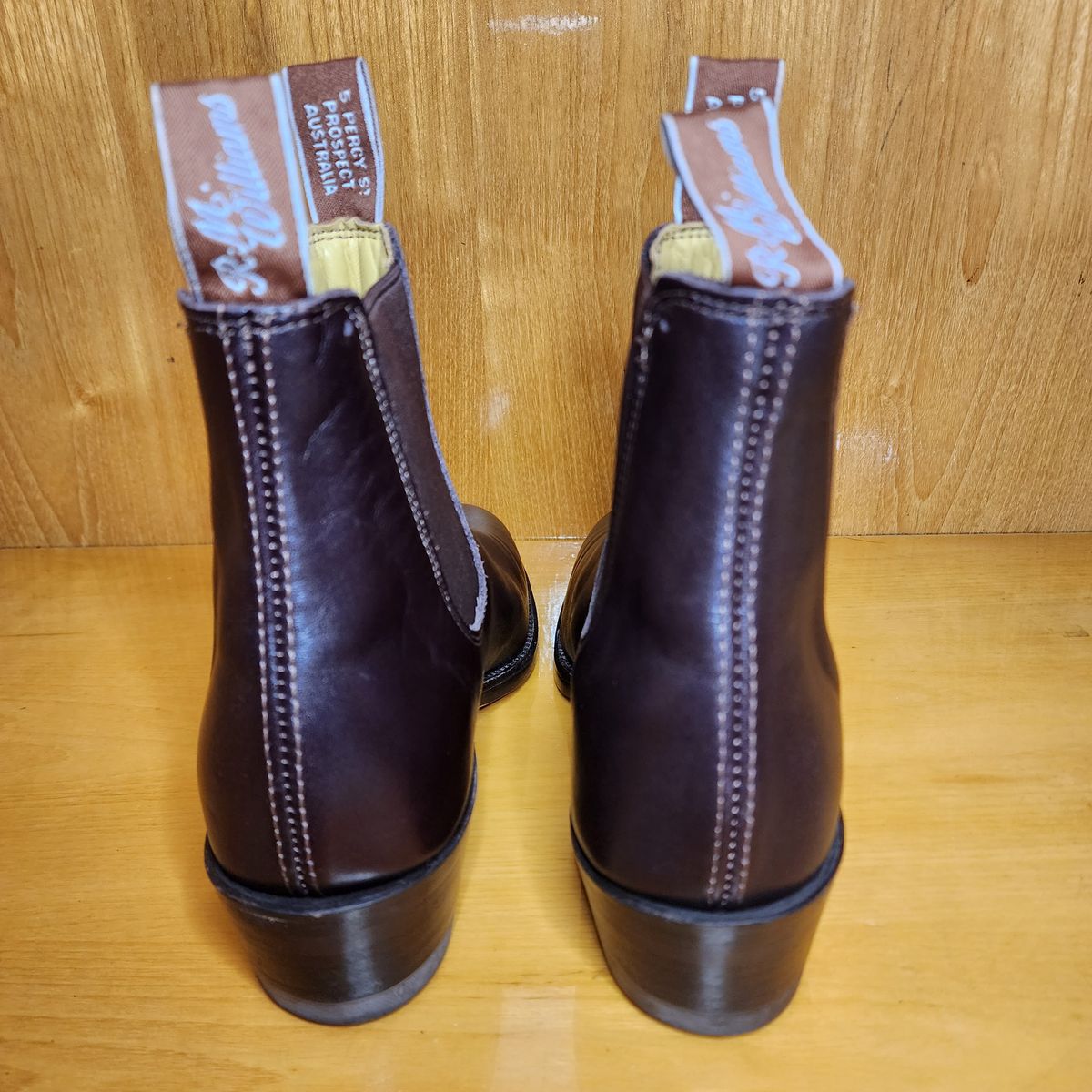 Photo by Littlewood555 on December 5, 2023 of the R.M. Williams Lady Yearling Boot in Chestnut Yearling.