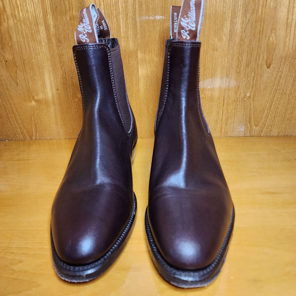 Photo by Littlewood555 on December 5, 2023 of the R.M. Williams Lady Yearling Boot in Chestnut Yearling.