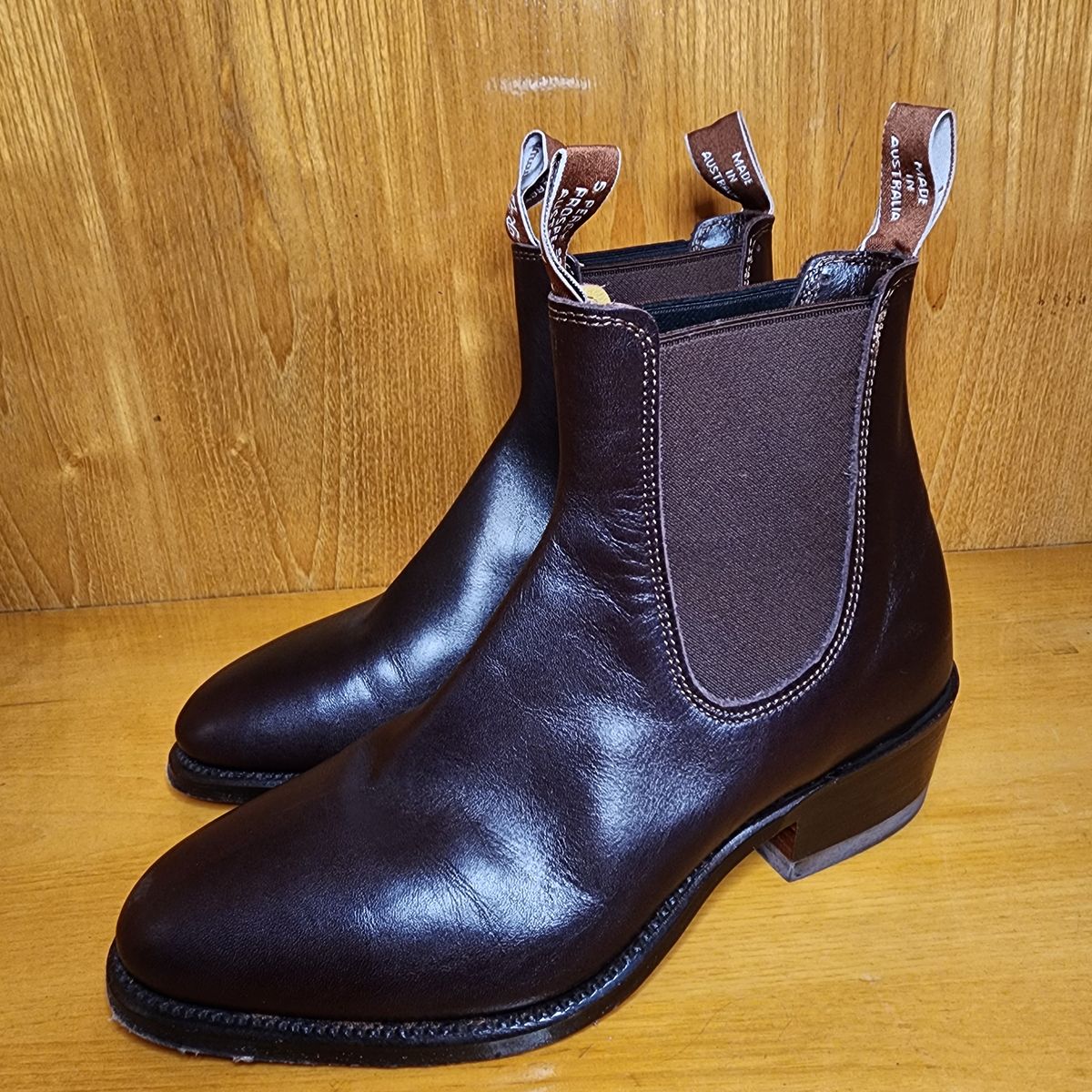 Photo by Littlewood555 on December 5, 2023 of the R.M. Williams Lady Yearling Boot in Chestnut Yearling.