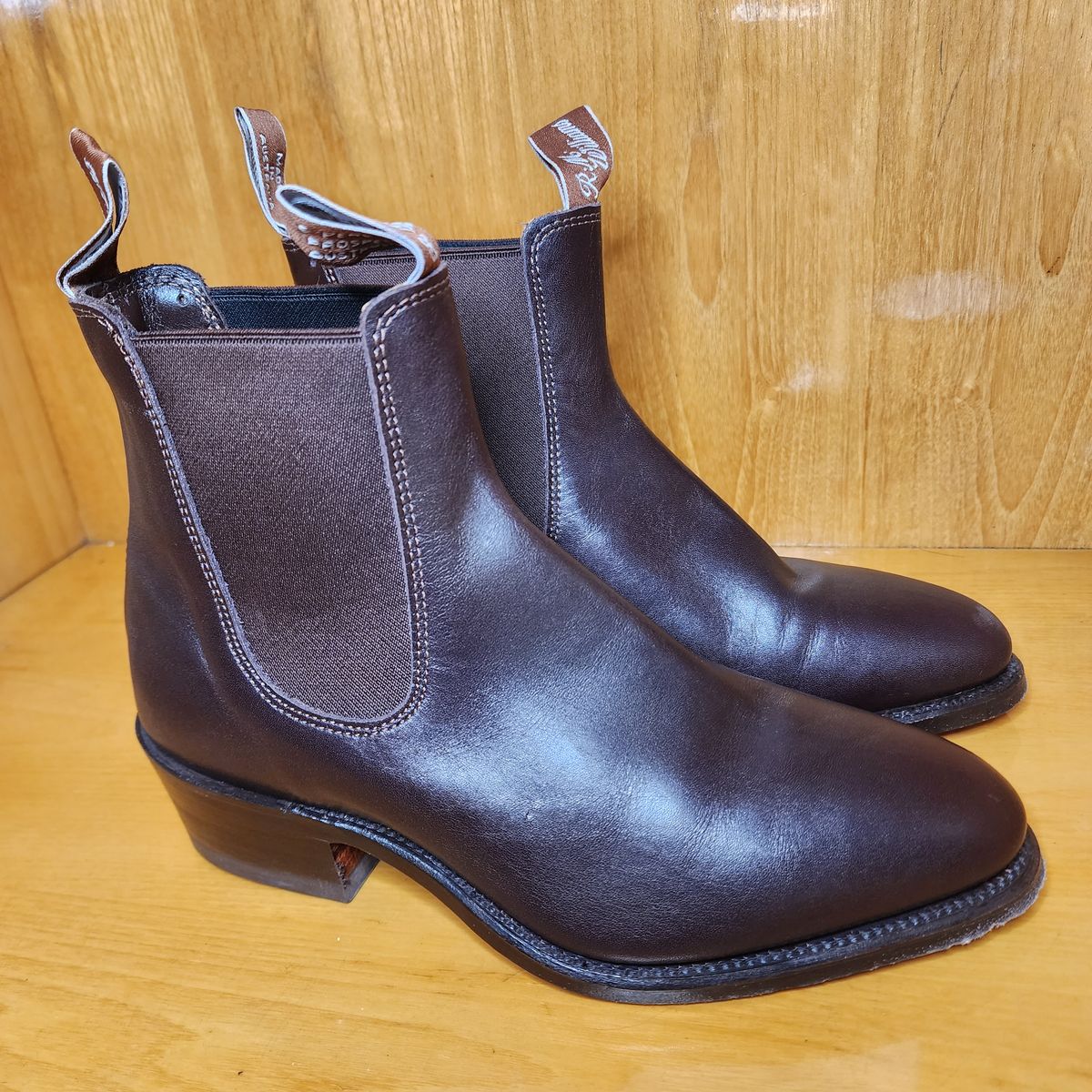 Photo by Littlewood555 on December 5, 2023 of the R.M. Williams Lady Yearling Boot in Chestnut Yearling.