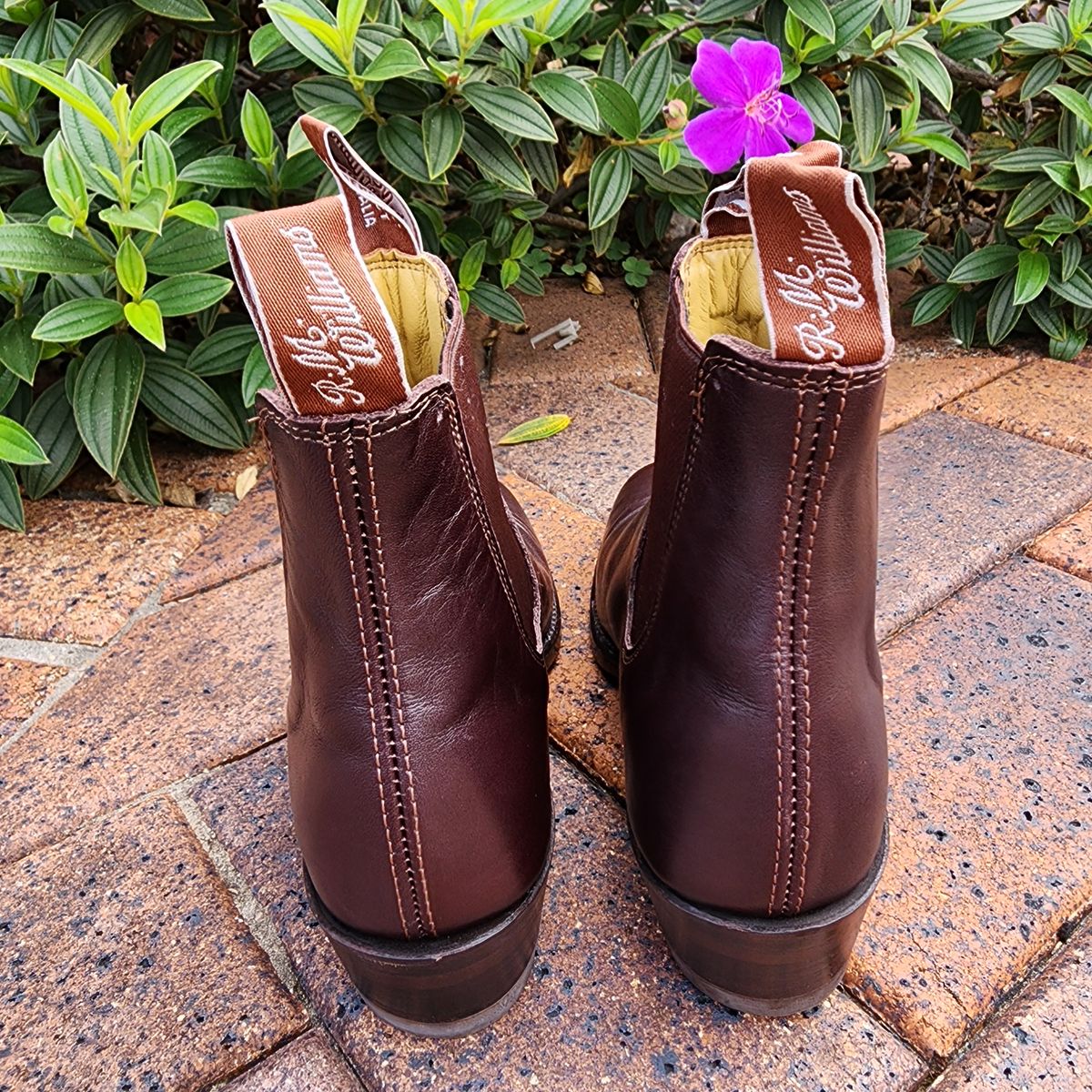 Photo by Littlewood555 on February 5, 2024 of the R.M. Williams Lady Yearling Boot in Chestnut Yearling.