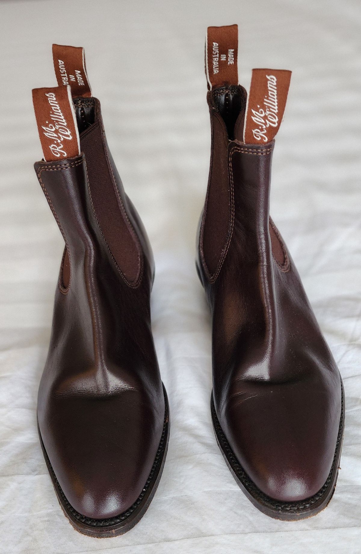 Photo by Littlewood555 on March 4, 2024 of the R.M. Williams Lady Yearling Boot in Chestnut Yearling.
