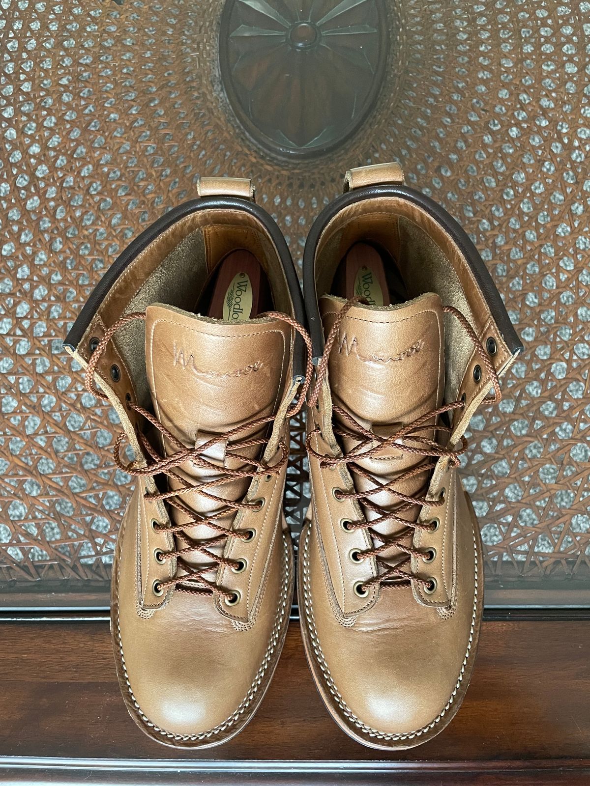 Photo by charliealoff on November 1, 2023 of the Monroe 19917 LTT in Horween Natural Chromexcel.