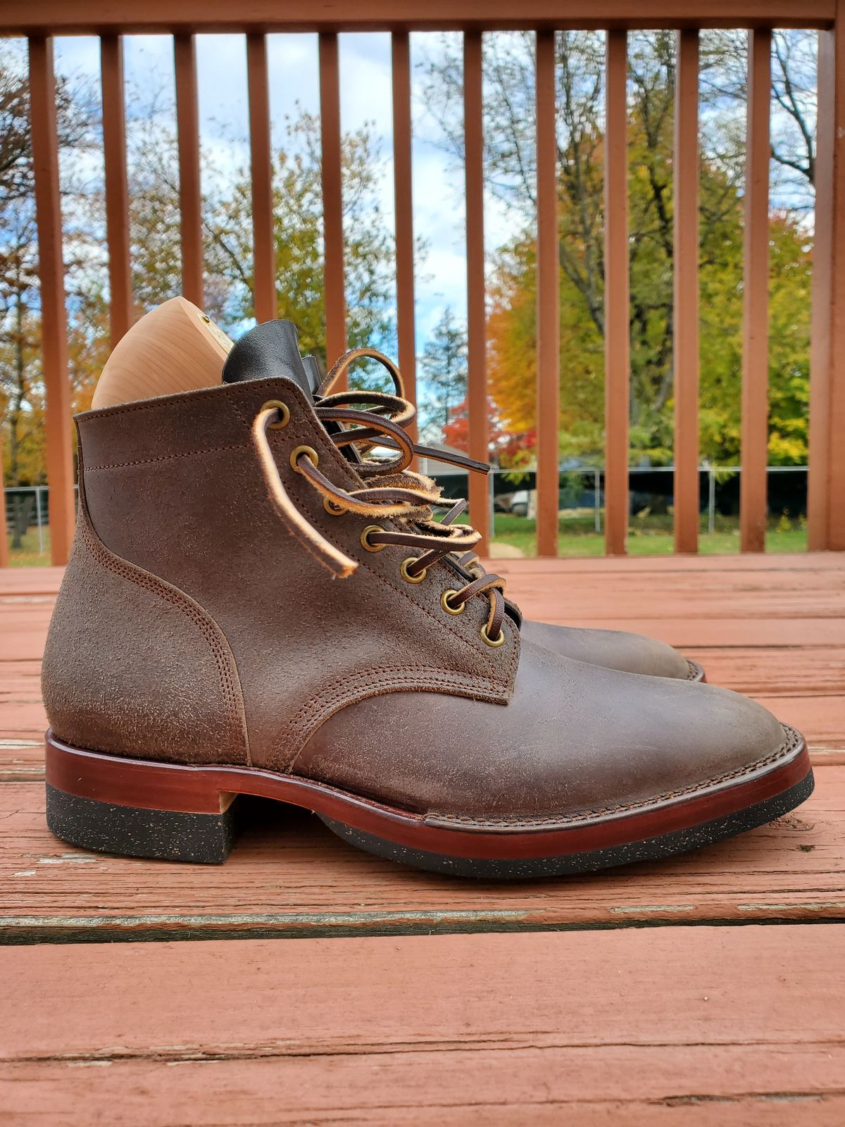 Photo by AlucardX on November 5, 2025 of the Onderhoud SVC01 Boondocker in Maryam 1071 Rovescio Sego Horsebutt.