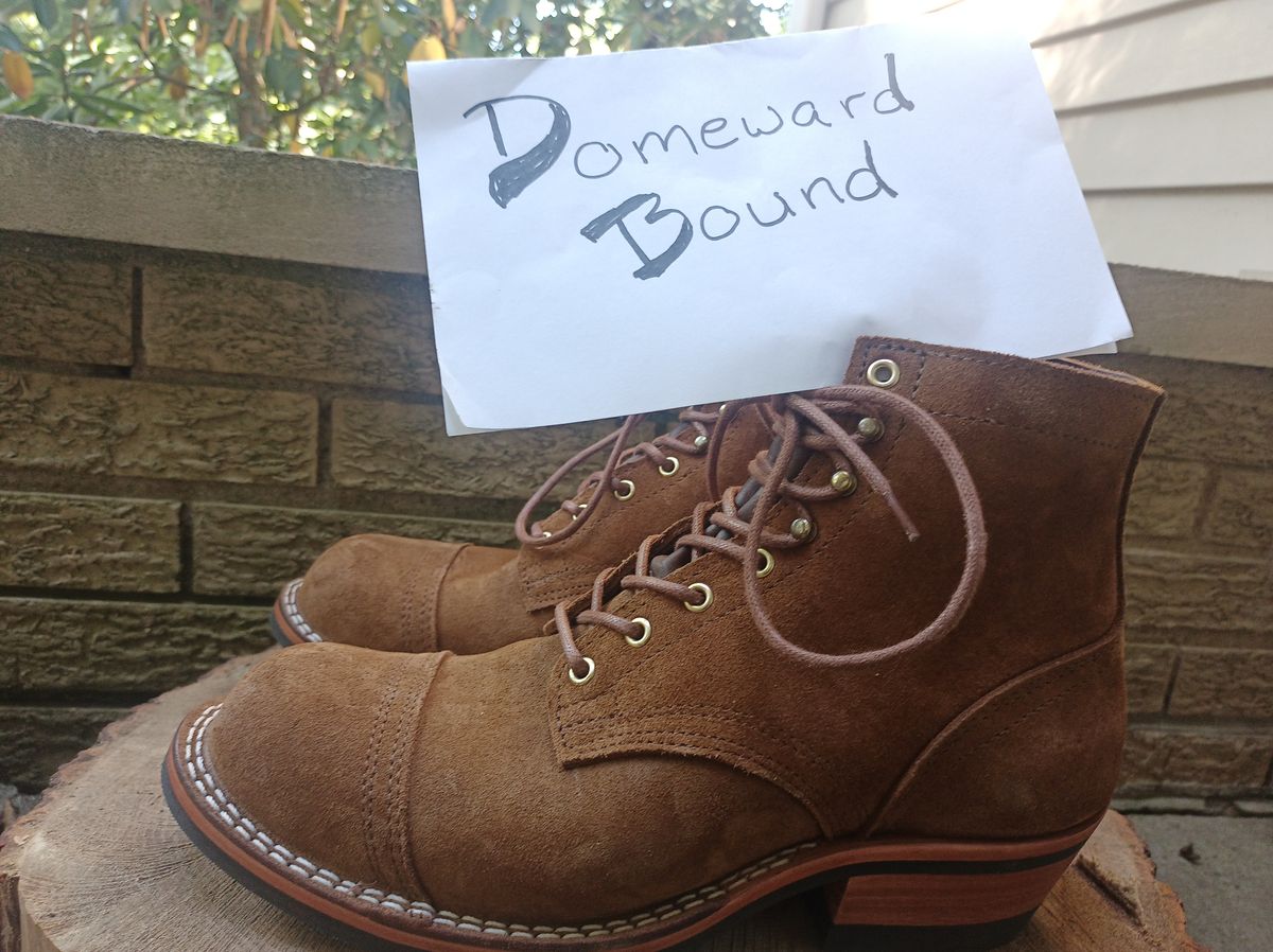 Photo by siklopz on October 3, 2023 of the Nicks Charley in Seidel 1964 Brown Roughout.