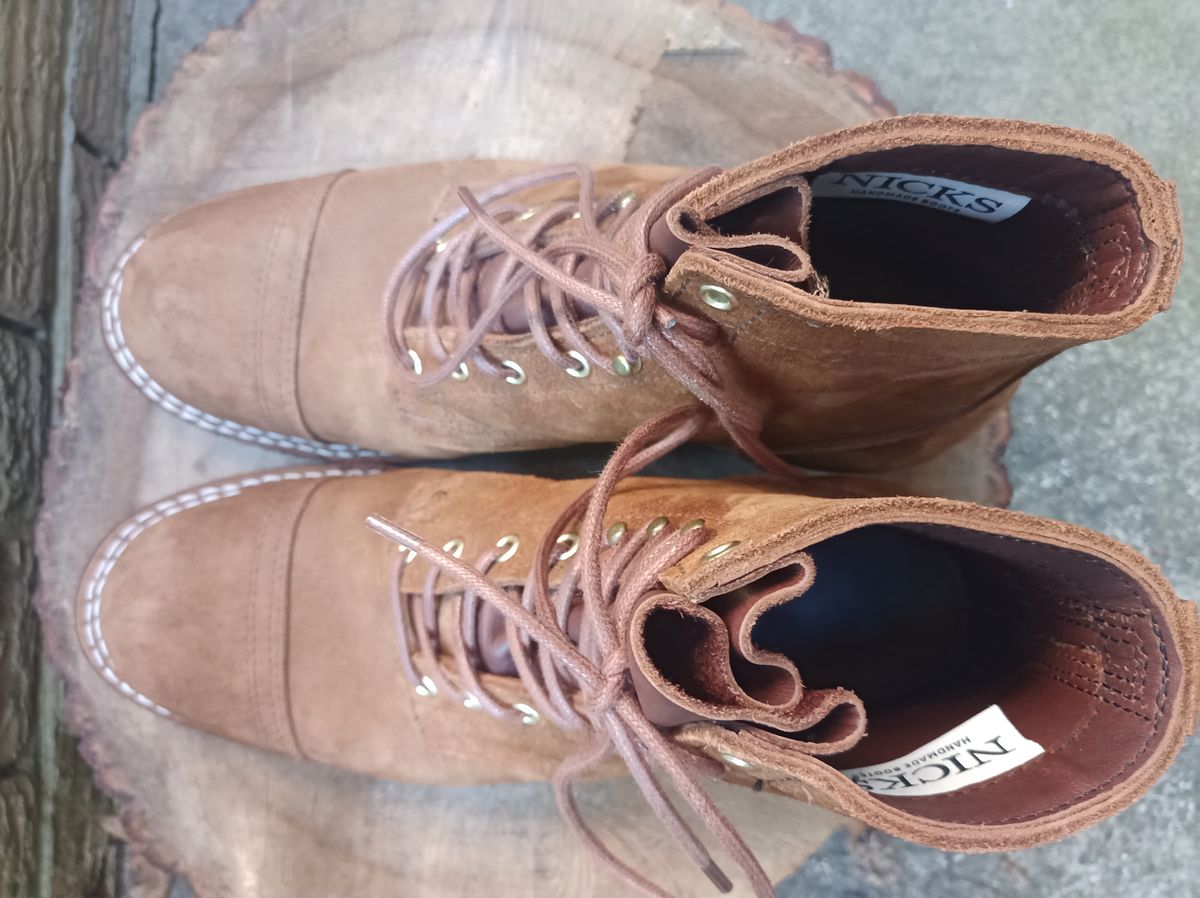 Photo by siklopz on October 3, 2023 of the Nicks Charley in Seidel 1964 Brown Roughout.