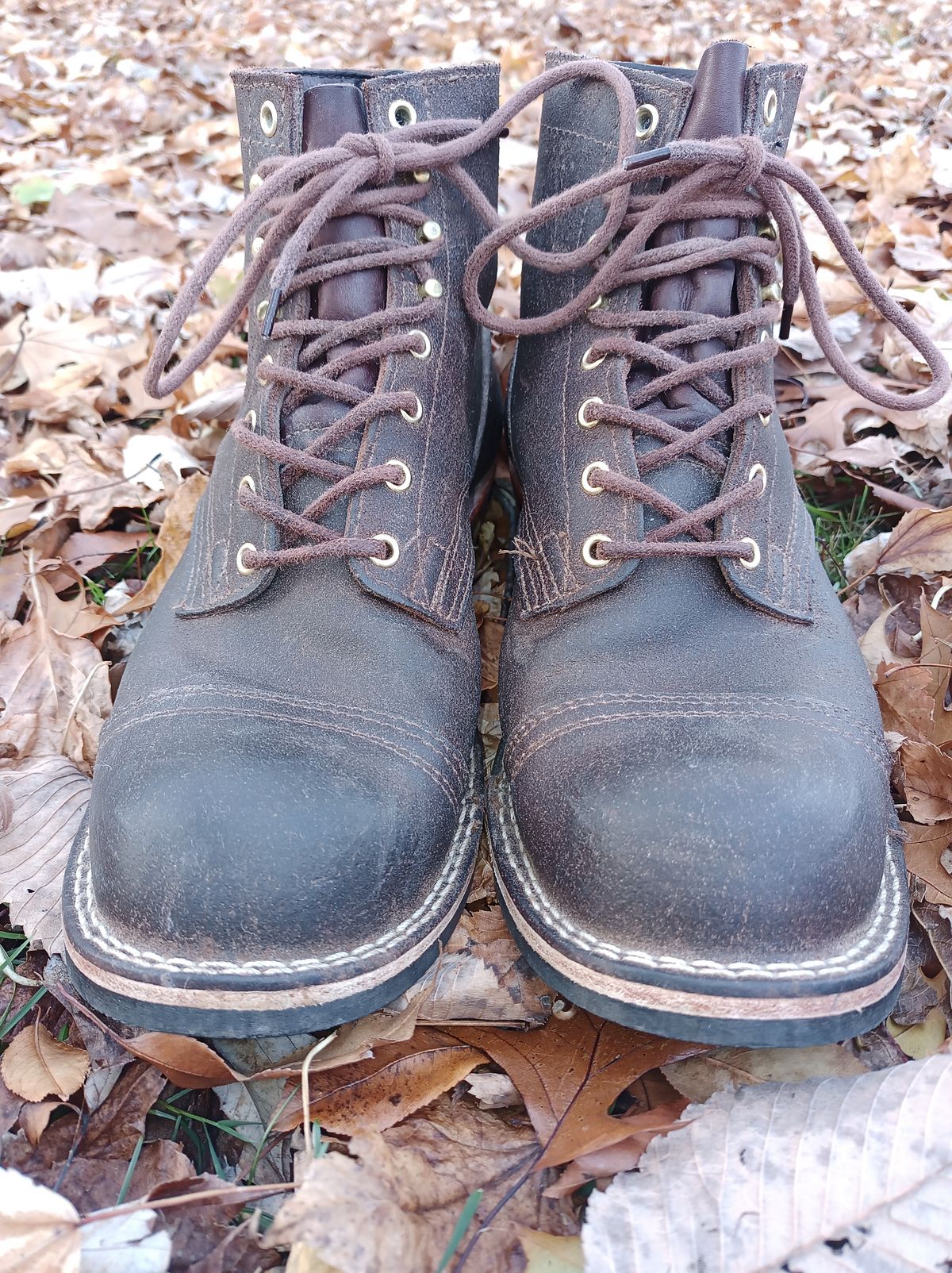 Photo by siklopz on November 6, 2023 of the Nicks Charley in Seidel 1964 Brown Roughout.
