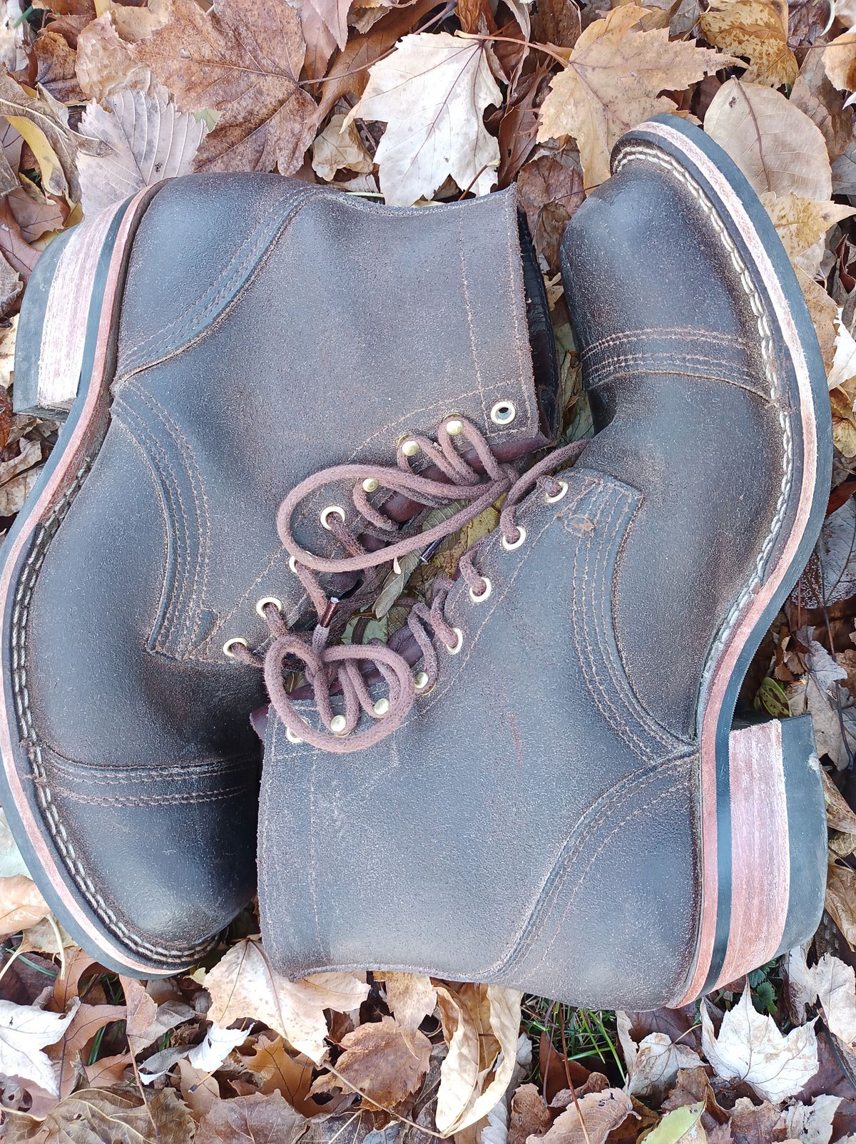 Photo by siklopz on November 6, 2023 of the Nicks Charley in Seidel 1964 Brown Roughout.