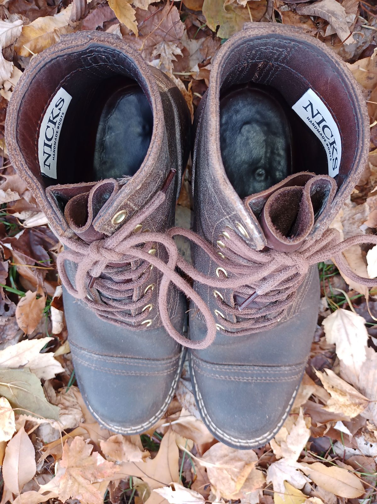 Photo by siklopz on November 6, 2023 of the Nicks Charley in Seidel 1964 Brown Roughout.