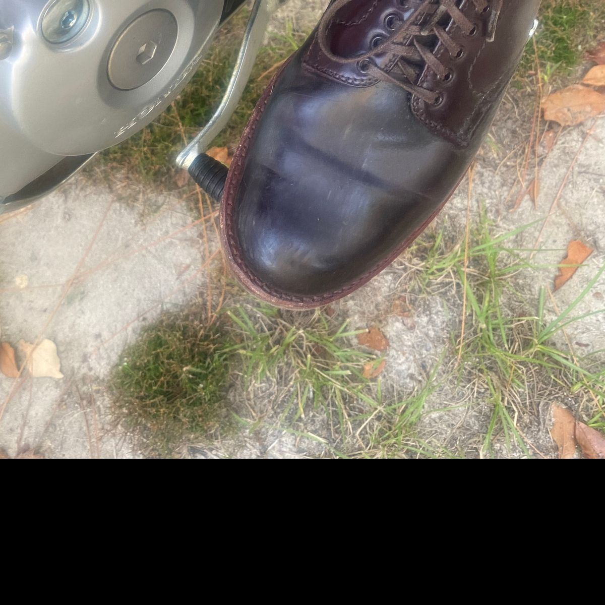 Photo by astronaut888 on October 10, 2022 of the Alden Plain Toe Boot in Horween Color 8 Shell Cordovan.