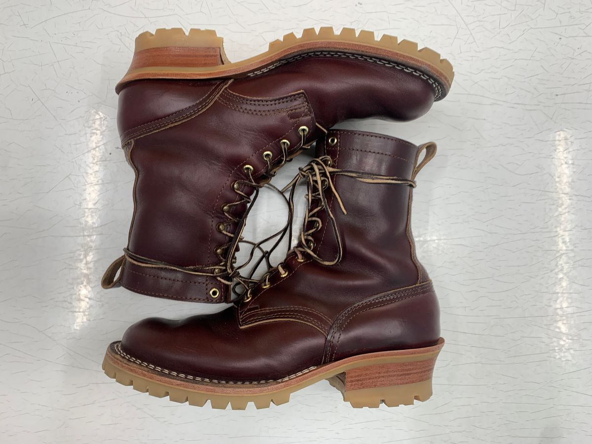 Photo by eggieman on November 5, 2025 of the Nicks MTO in Horween Color 8 Chromexcel.