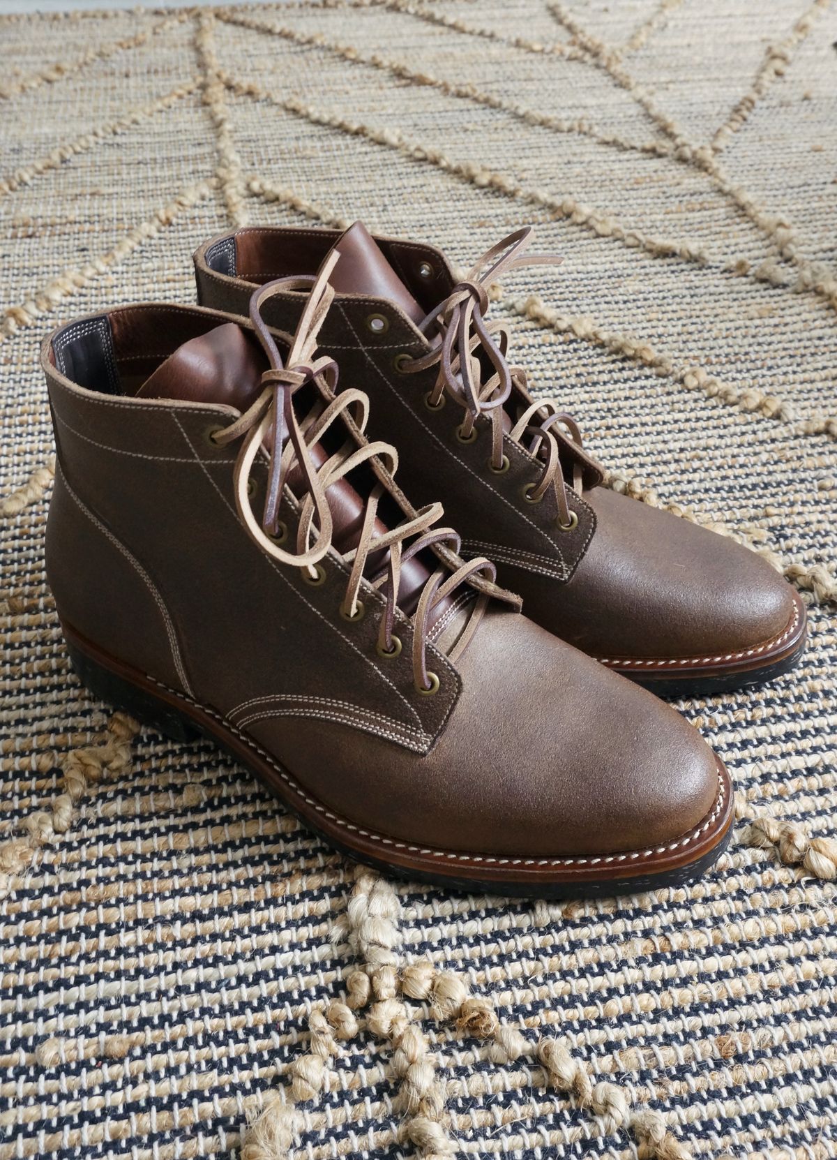 Photo by bbertens on October 1, 2022 of the Onderhoud SVC01 Boondocker in Horween Marine Field Roughout.