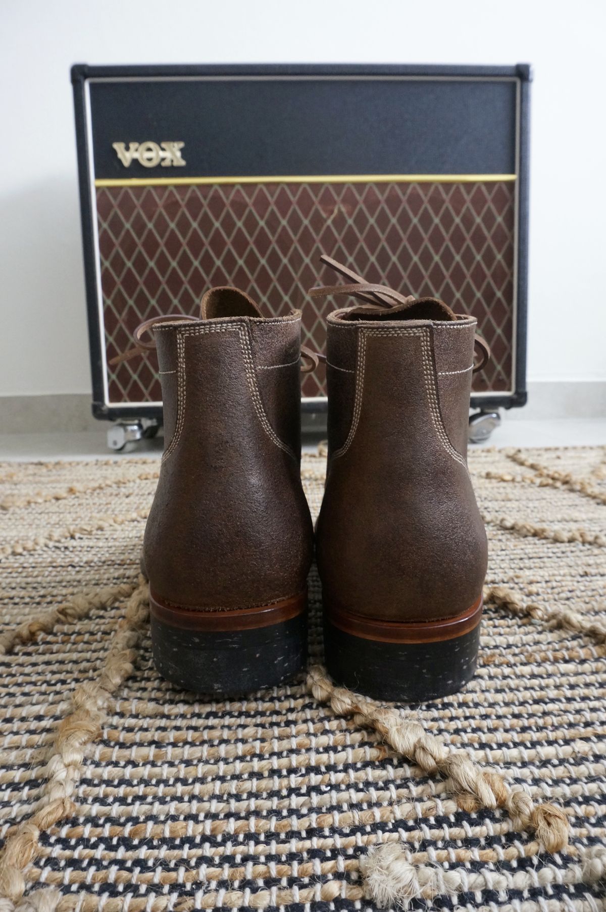 Photo by bbertens on October 1, 2022 of the Onderhoud SVC01 Boondocker in Horween Marine Field Roughout.