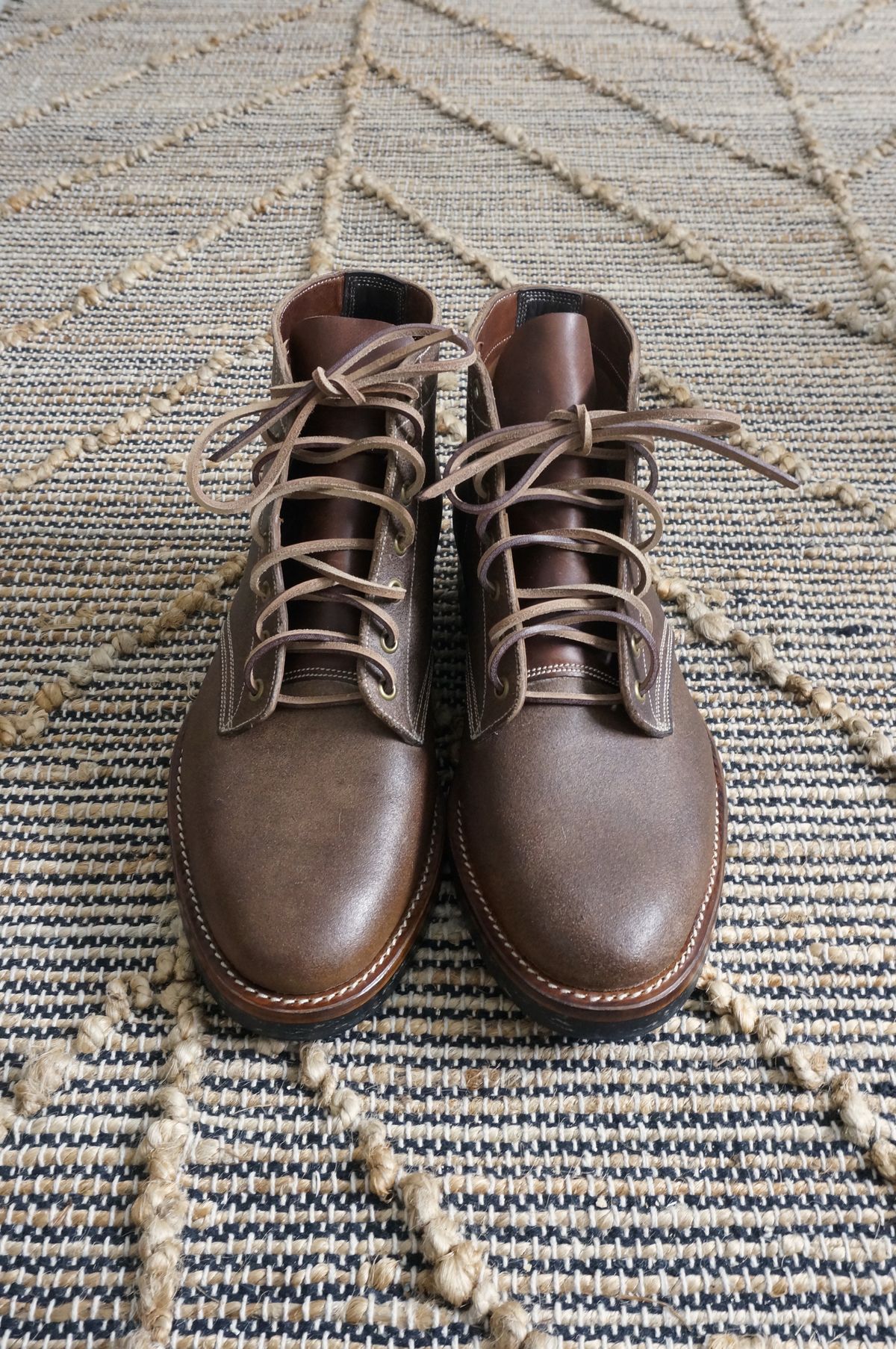 Photo by bbertens on October 1, 2022 of the Onderhoud SVC01 Boondocker in Horween Marine Field Roughout.