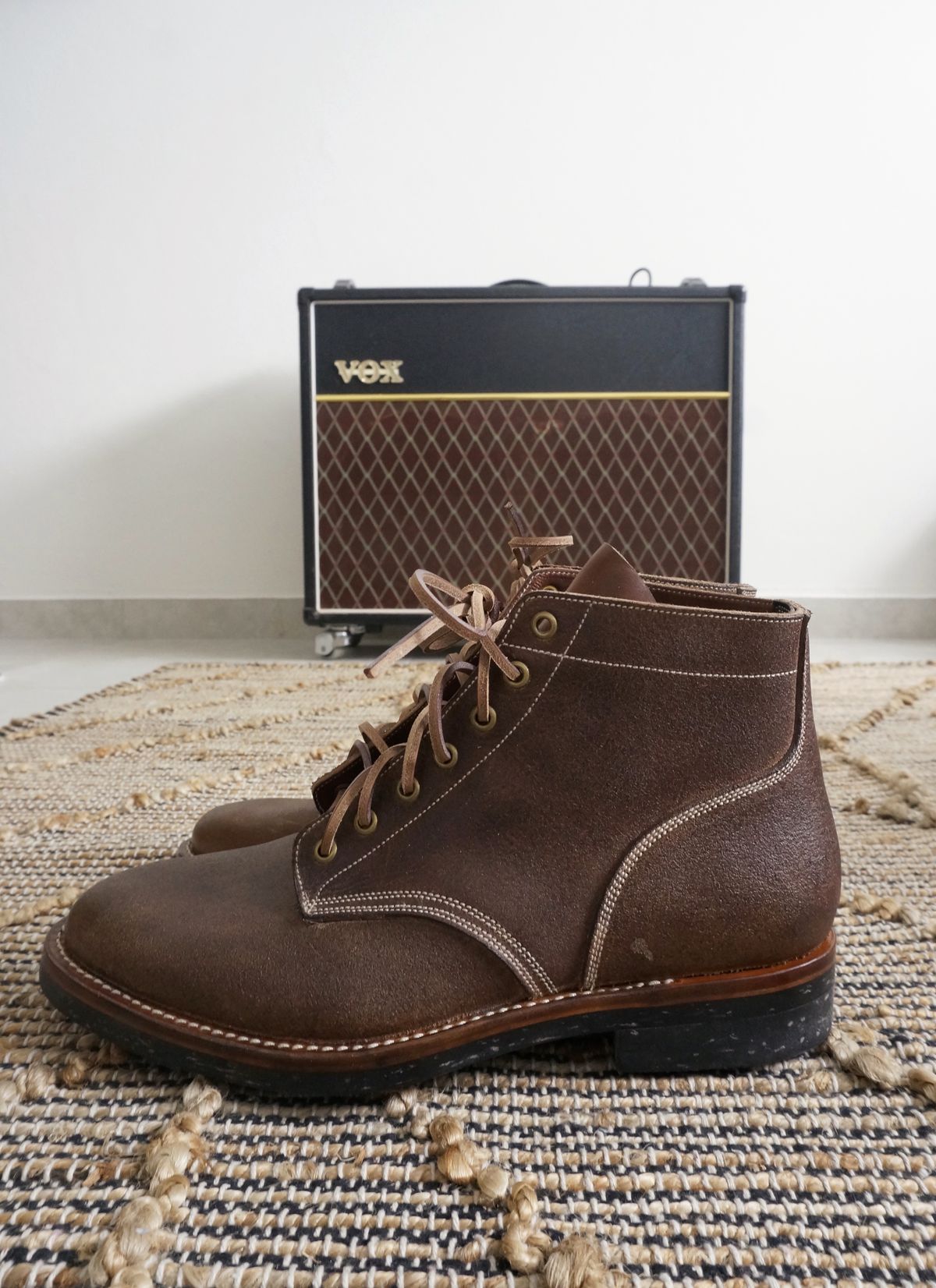 Photo by bbertens on October 1, 2022 of the Onderhoud SVC01 Boondocker in Horween Marine Field Roughout.