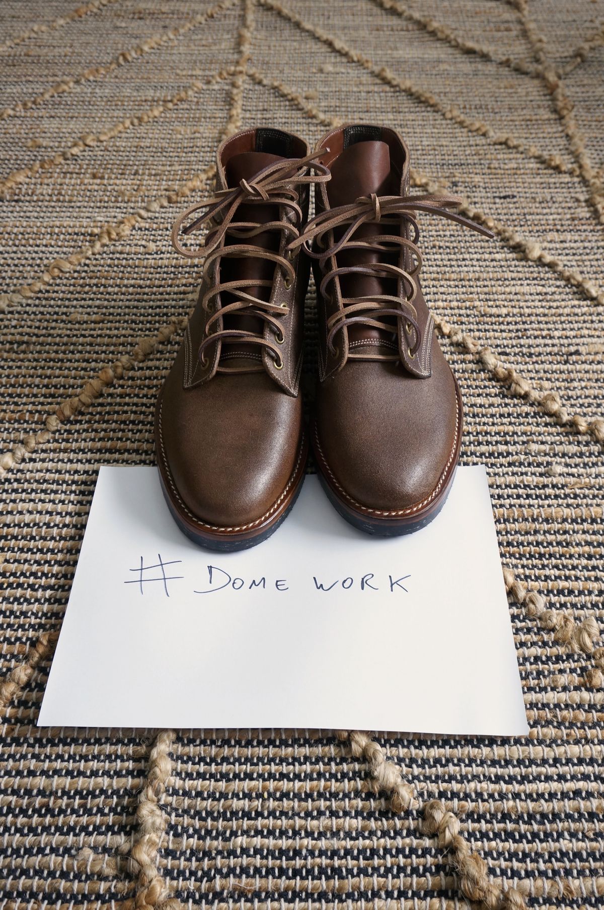 Photo by bbertens on October 1, 2022 of the Onderhoud SVC01 Boondocker in Horween Marine Field Roughout.