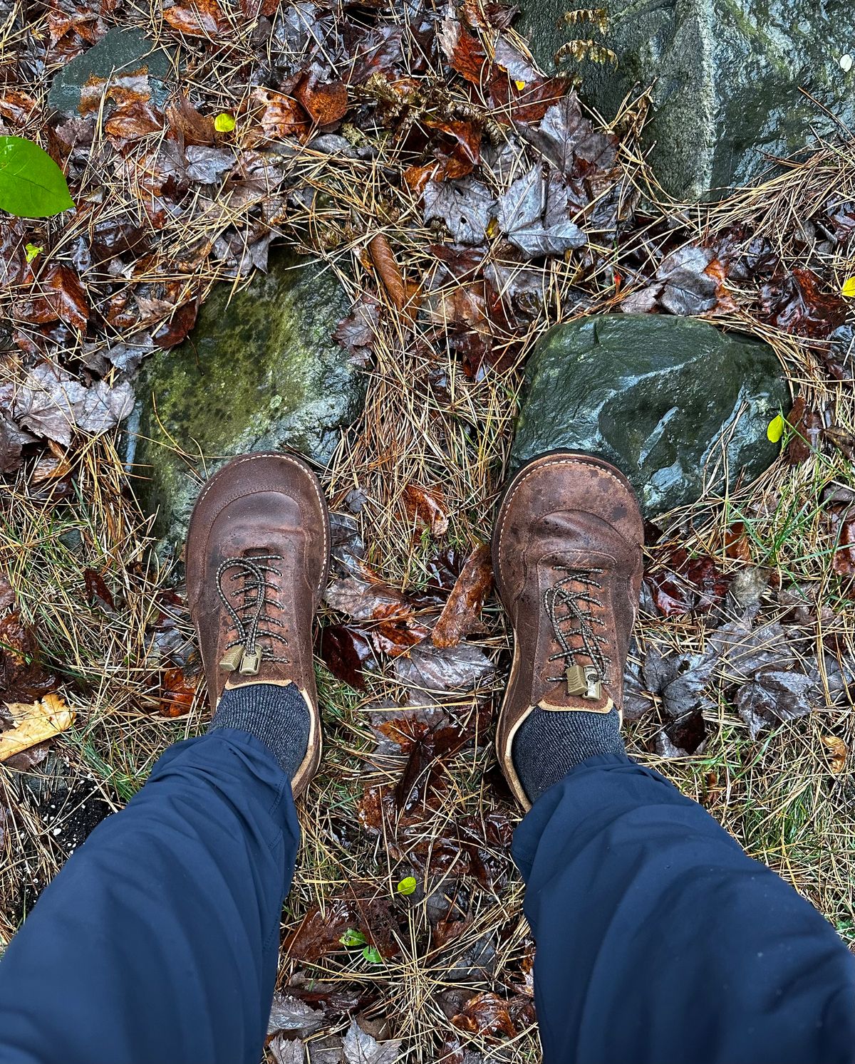 Photo by cjhill1 on November 23, 2024 of the Turriff Functional Footwear C-01 Anatomical Outdoor Trail Shoe in C.F. Stead Prairie Waxy Commander Suede.