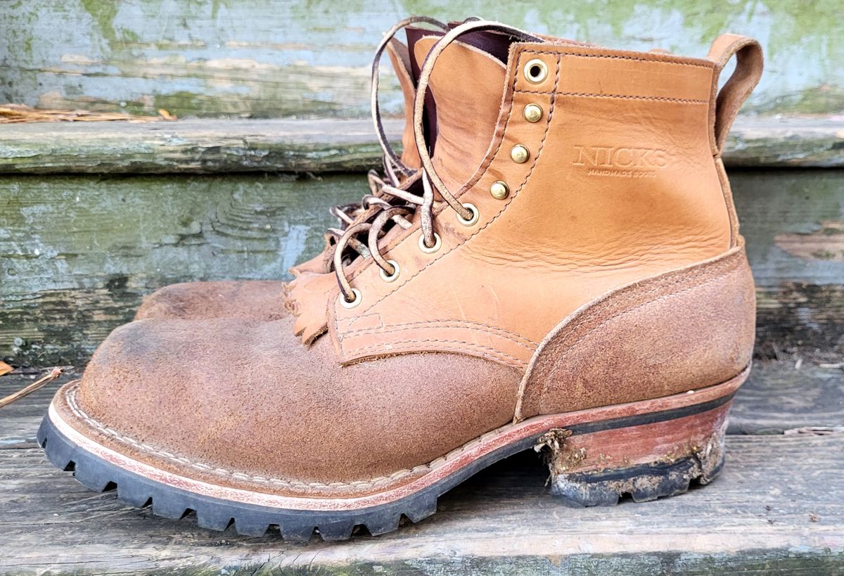 Photo by RedNeck_Rockstar on November 5, 2023 of the Nicks BuilderPro in Seidel 1964 Tan Roughout.