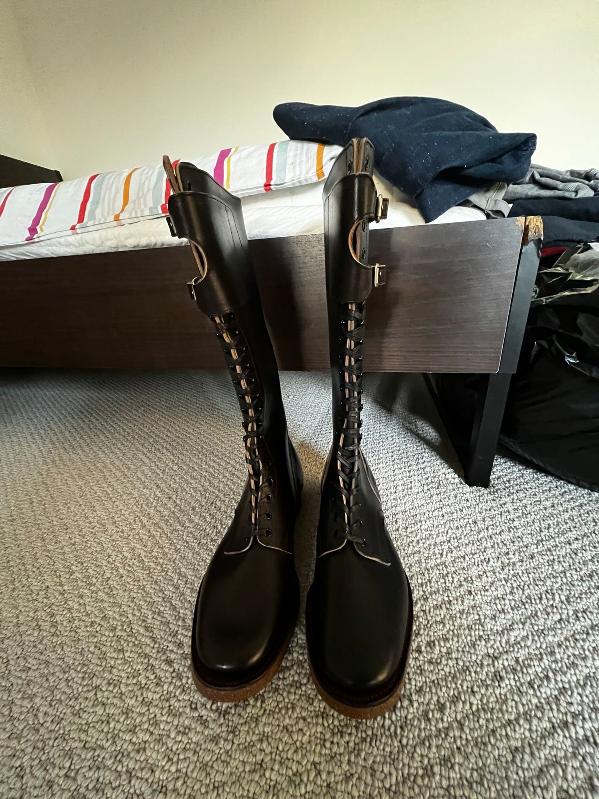 Photo by Rinnn on November 8, 2022 of the Clinch Hi-Liner in Unknown Leather.