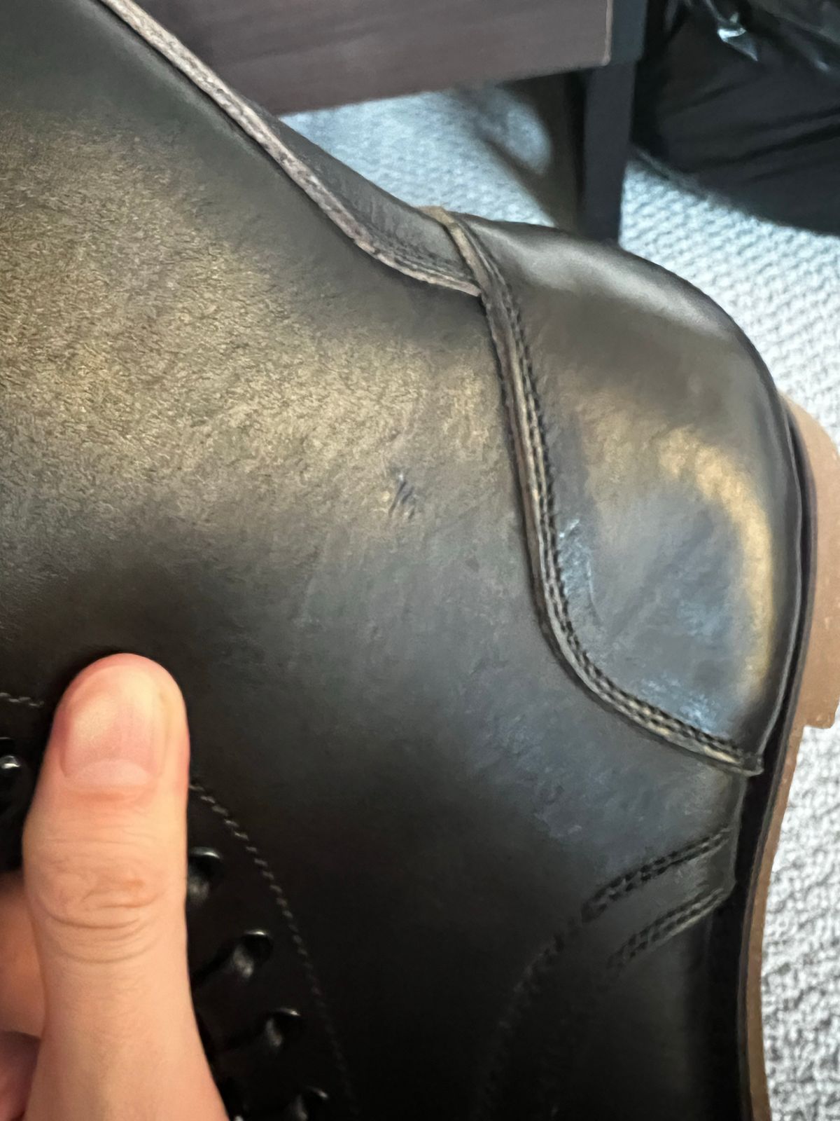 Photo by Rinnn on November 8, 2022 of the Clinch Hi-Liner in Unknown Leather.