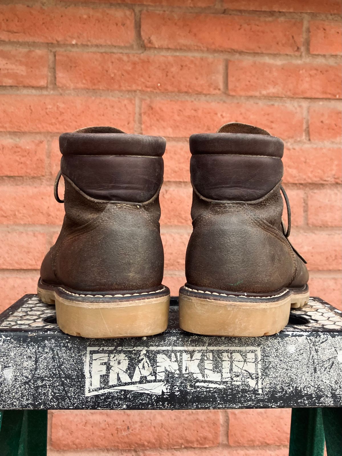 Photo by shank.sinatra on March 29, 2026 of the White's Chore Boot in Seidel Distressed Roughout.