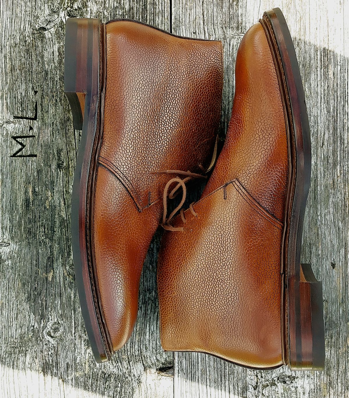 Photo by FightingAnts on October 2, 2022 of the Crockett & Jones Chepstow in Tan Scotch Grain.