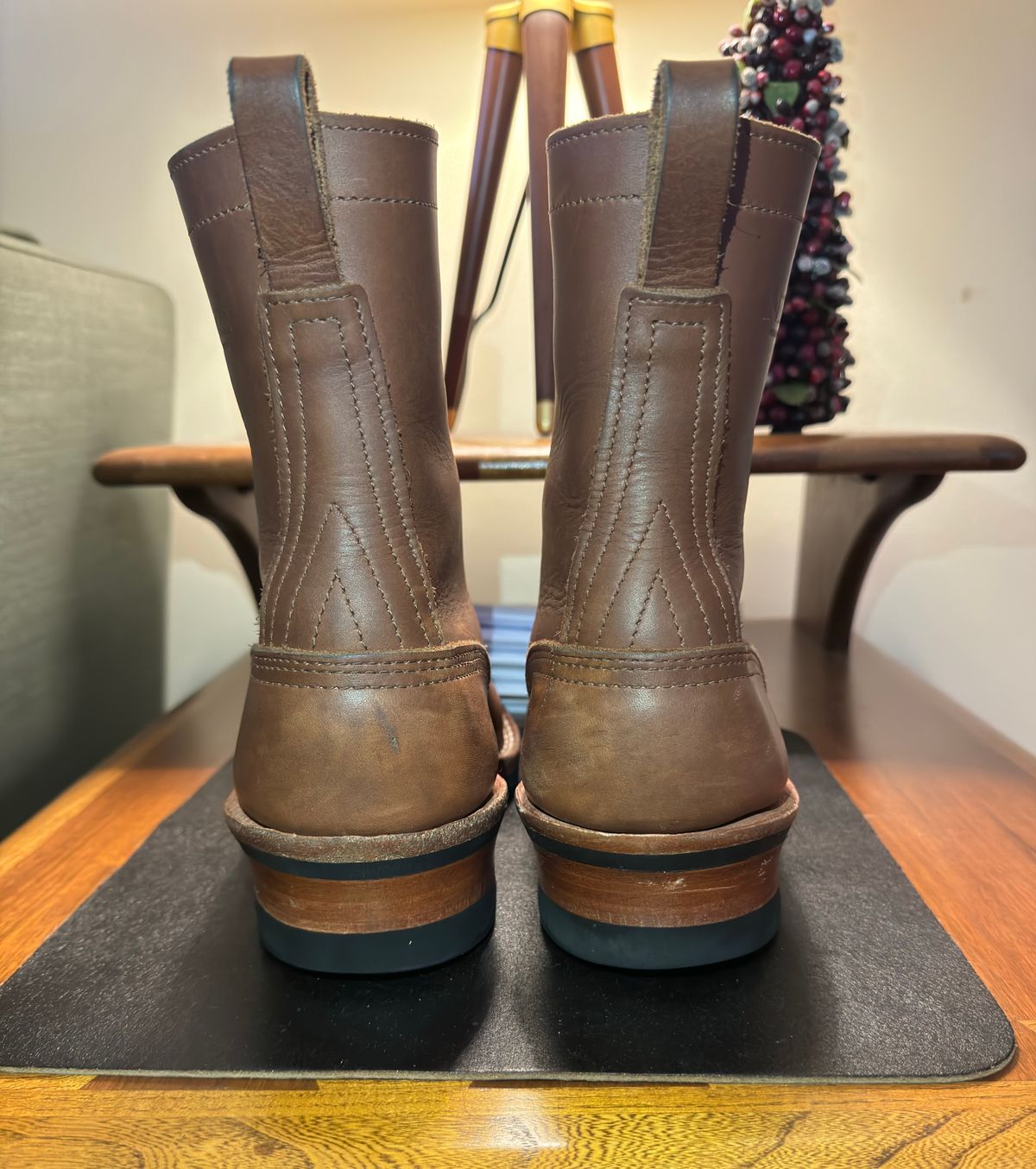 Photo by adosreis on December 5, 2023 of the Nicks Ranger in Seidel 1964 Brown.