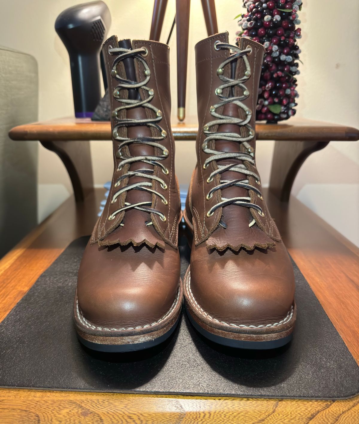 Photo by adosreis on December 5, 2023 of the Nicks Ranger in Seidel 1964 Brown.