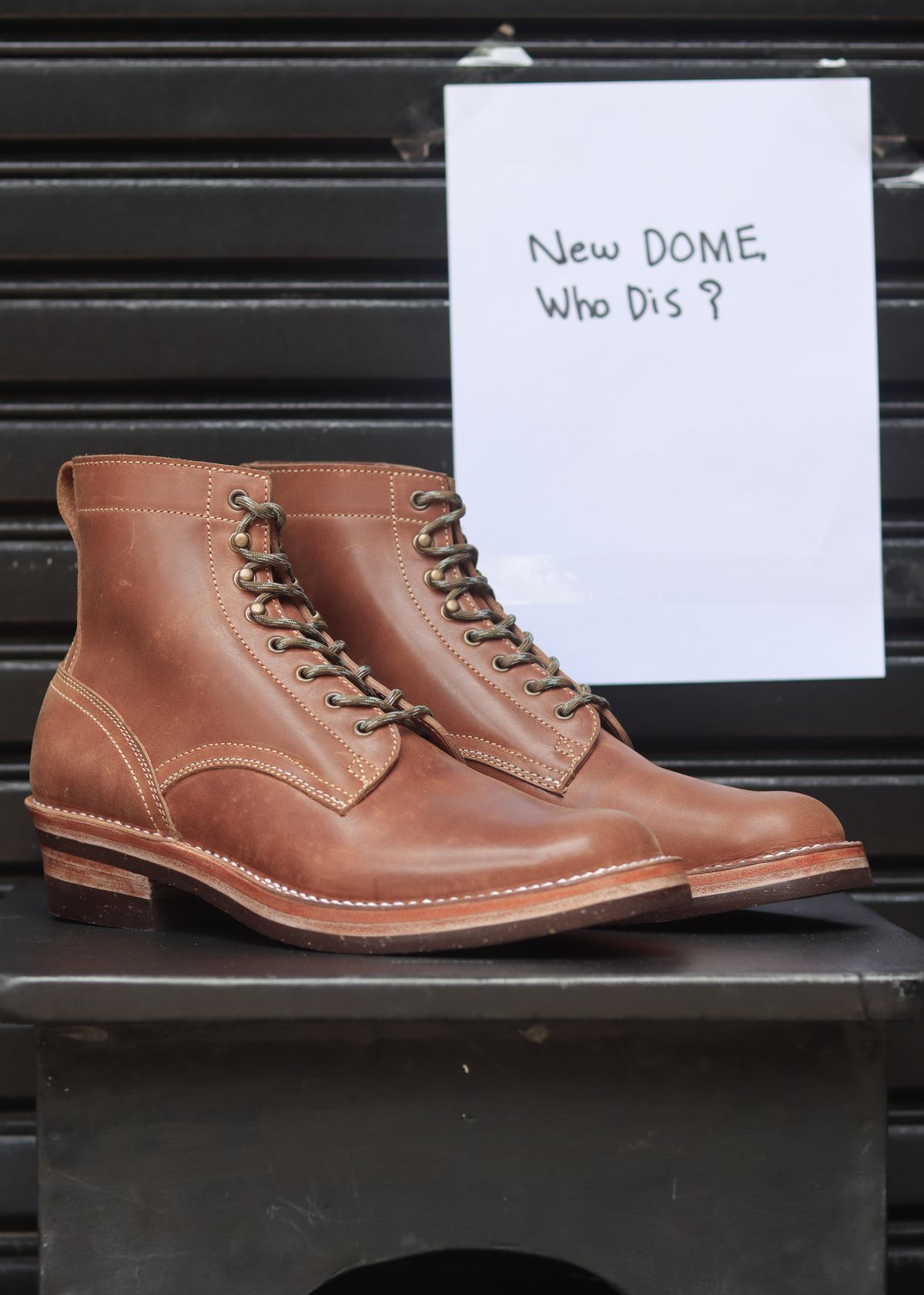 Photo by januardwijuang on September 30, 2025 of the JanSewn Boots JS-200 in indonesian Tan Pull Up.