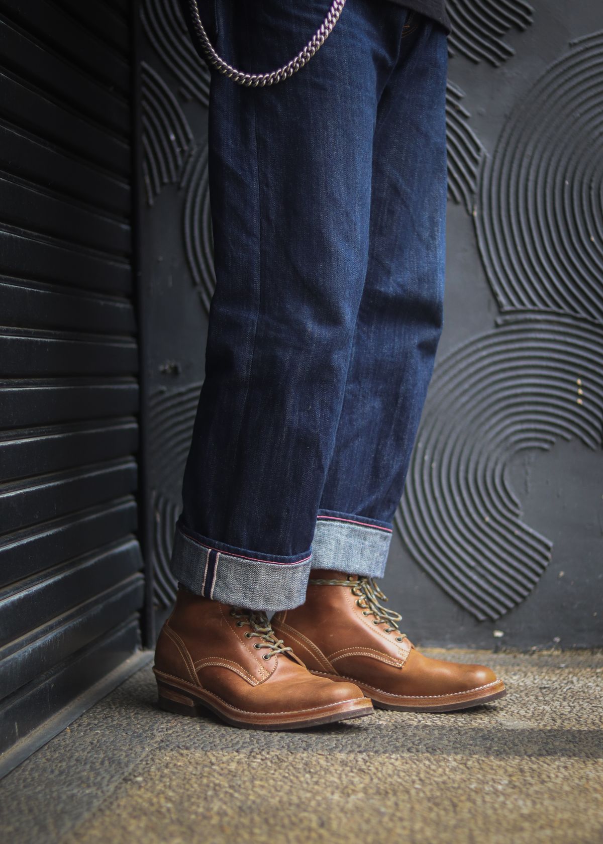 Photo by januardwijuang on October 16, 2025 of the JanSewn Boots JS-200 in indonesian Tan Pull Up.