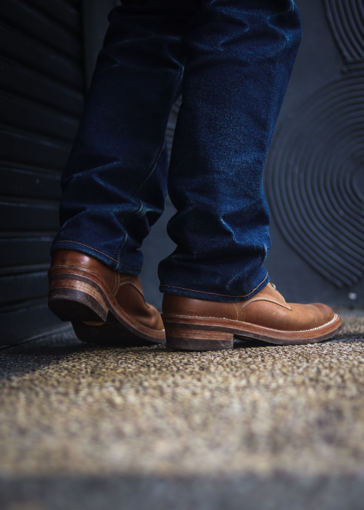 Photo by januardwijuang on November 7, 2025 of the JanSewn Boots JS-200 in indonesian Tan Pull Up.