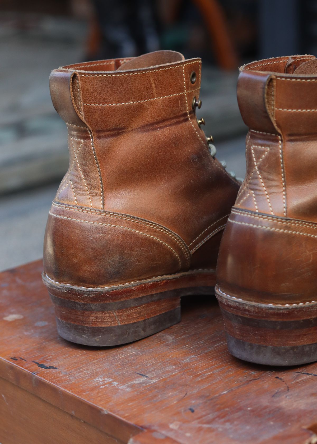 Photo by januardwijuang on February 3, 2026 of the JanSewn Boots JS-200 in indonesian Tan Pull Up.