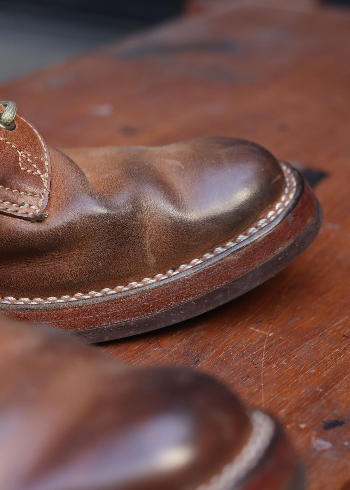 Photo by januardwijuang on February 3, 2026 of the JanSewn Boots JS-200 in indonesian Tan Pull Up.