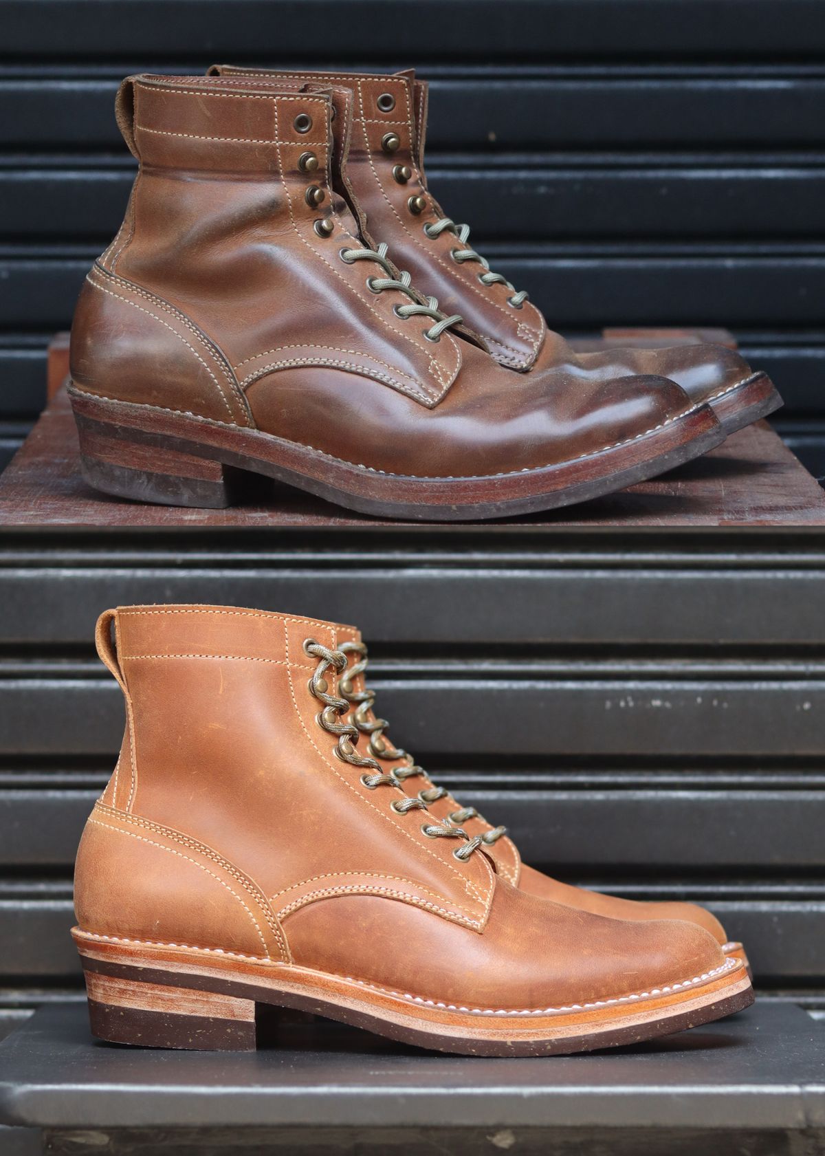 Photo by januardwijuang on February 4, 2026 of the JanSewn Boots JS-200 in indonesian Tan Pull Up.