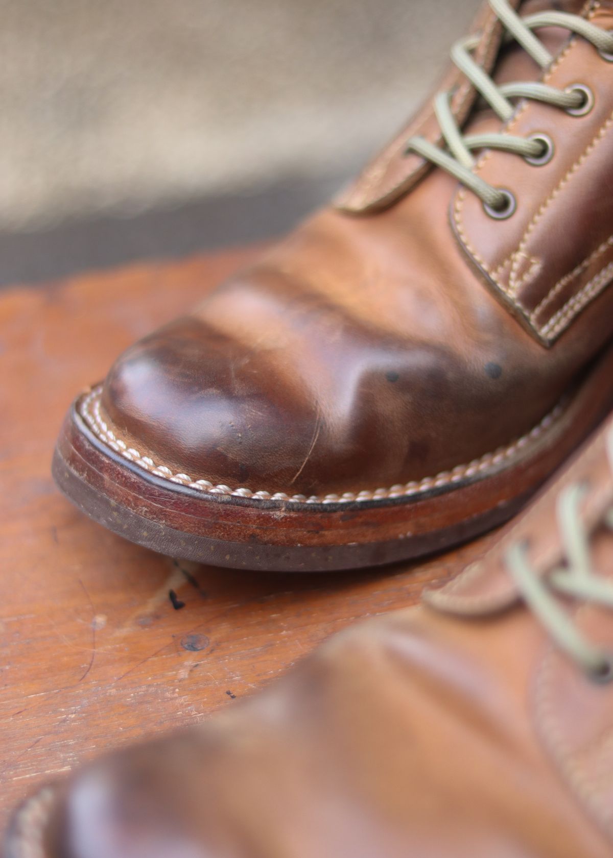 Photo by januardwijuang on March 1, 2026 of the JanSewn Boots JS-200 in indonesian Tan Pull Up.