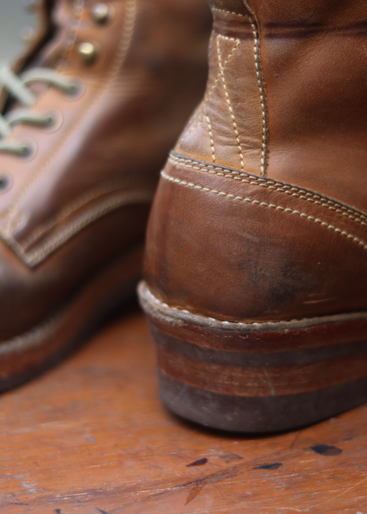 Photo by januardwijuang on March 1, 2026 of the JanSewn Boots JS-200 in indonesian Tan Pull Up.