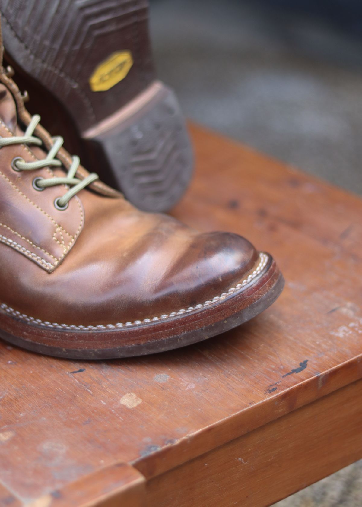 Photo by januardwijuang on March 1, 2026 of the JanSewn Boots JS-200 in indonesian Tan Pull Up.